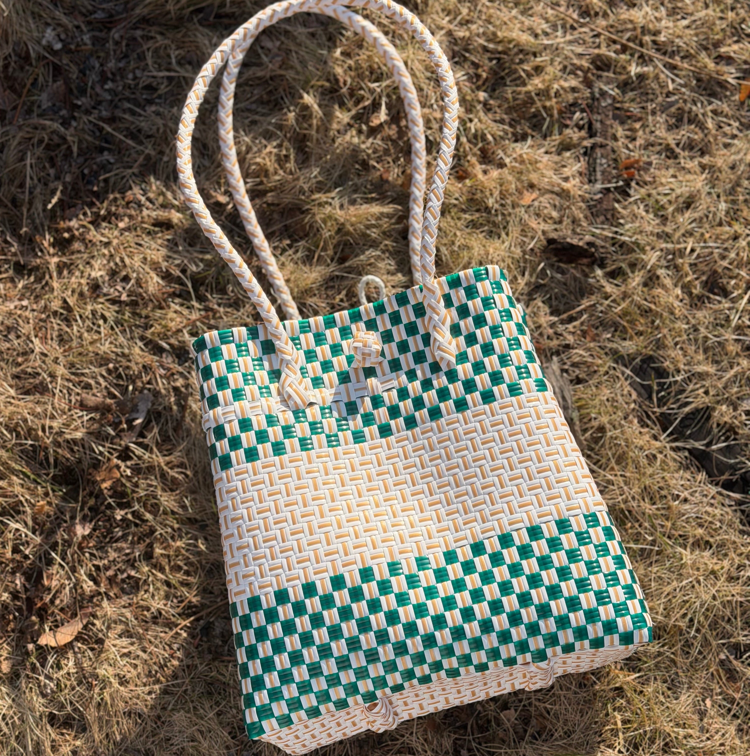 Verdant Bag | Handwoven Recycled Tote
