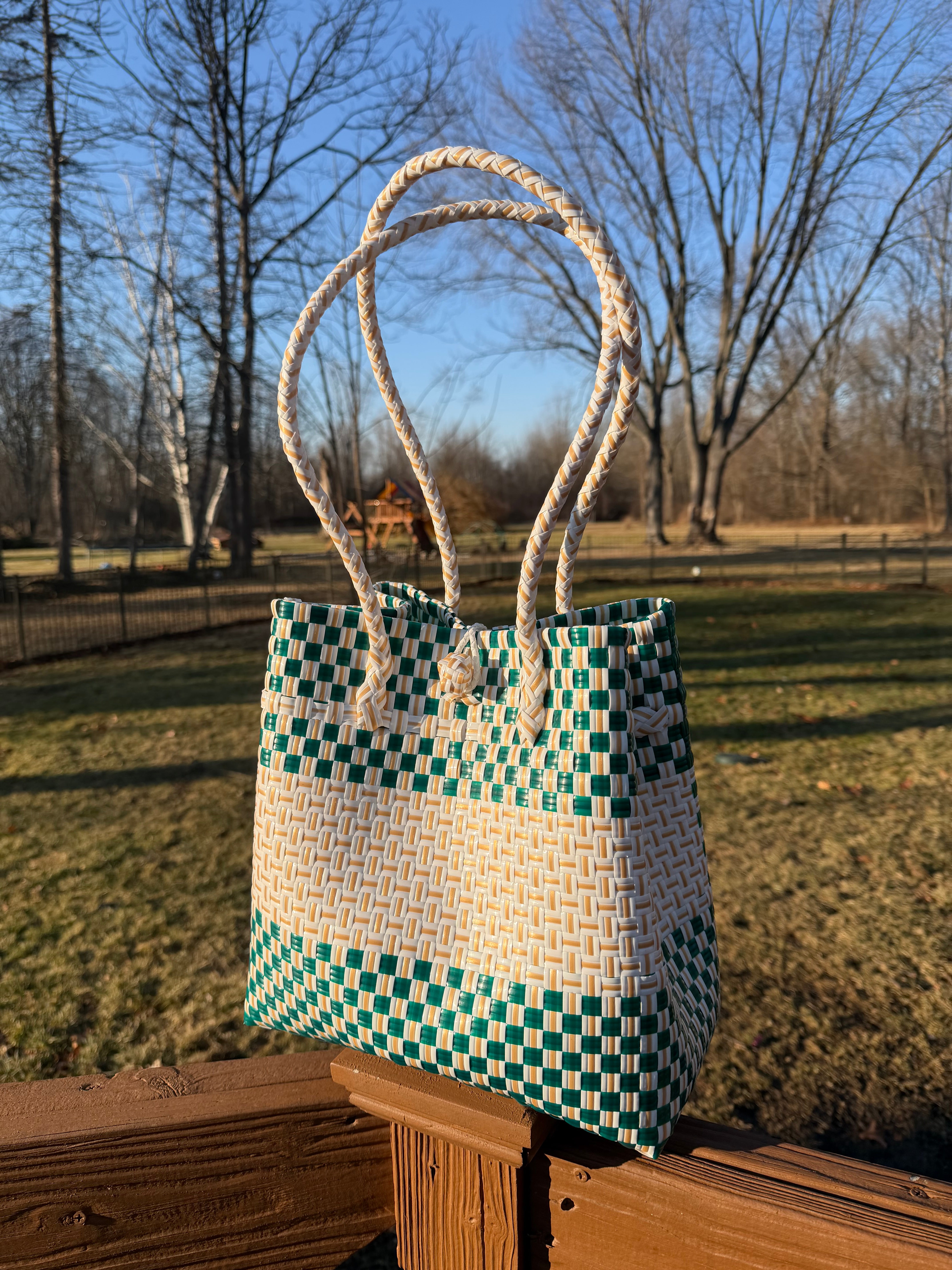 Verdant Bag | Handwoven Recycled Tote