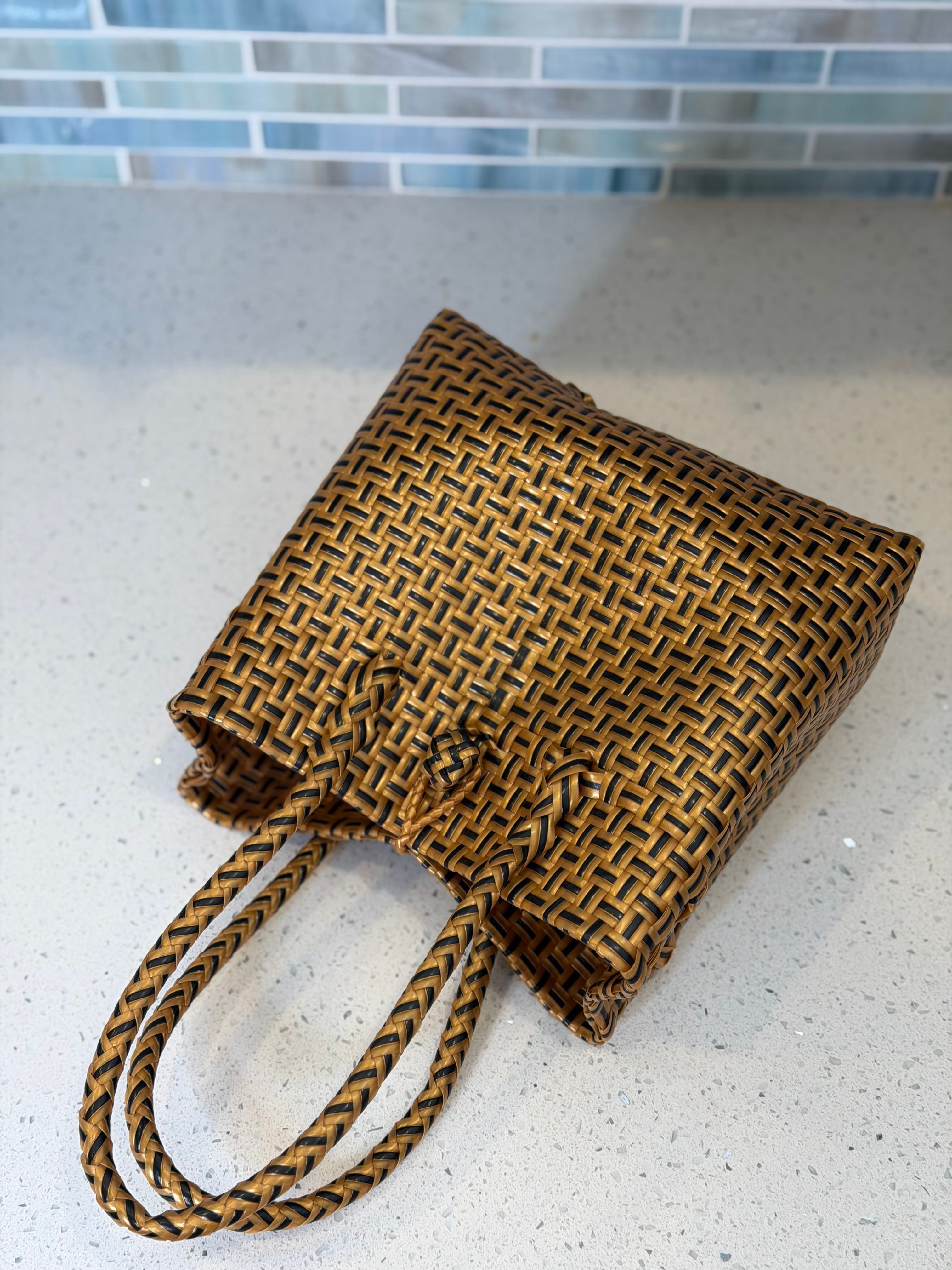 Coco Tan- Small | Recycled & Waterproof Tote