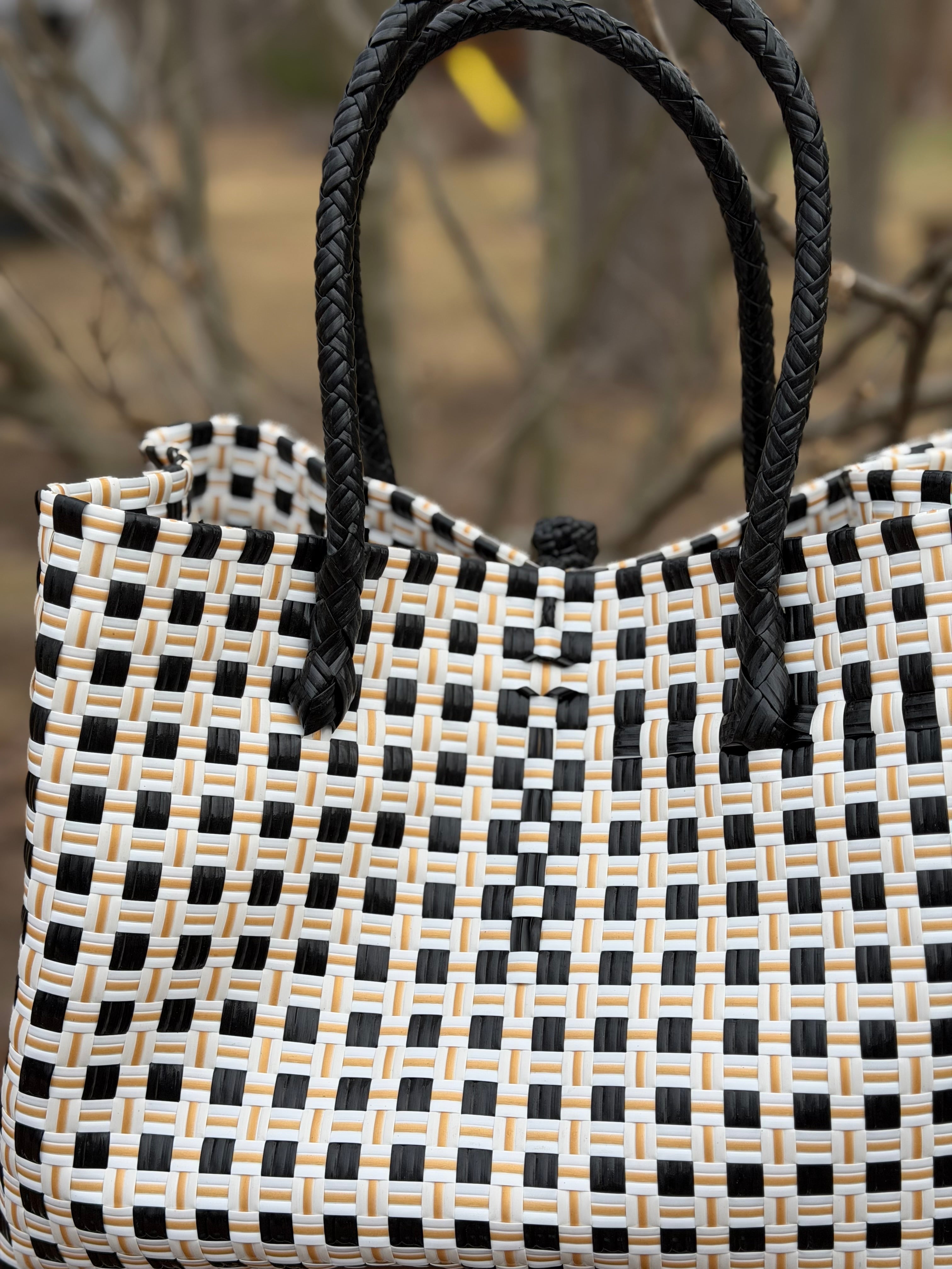 Champorado Luxe | Handwoven Recycled Tote