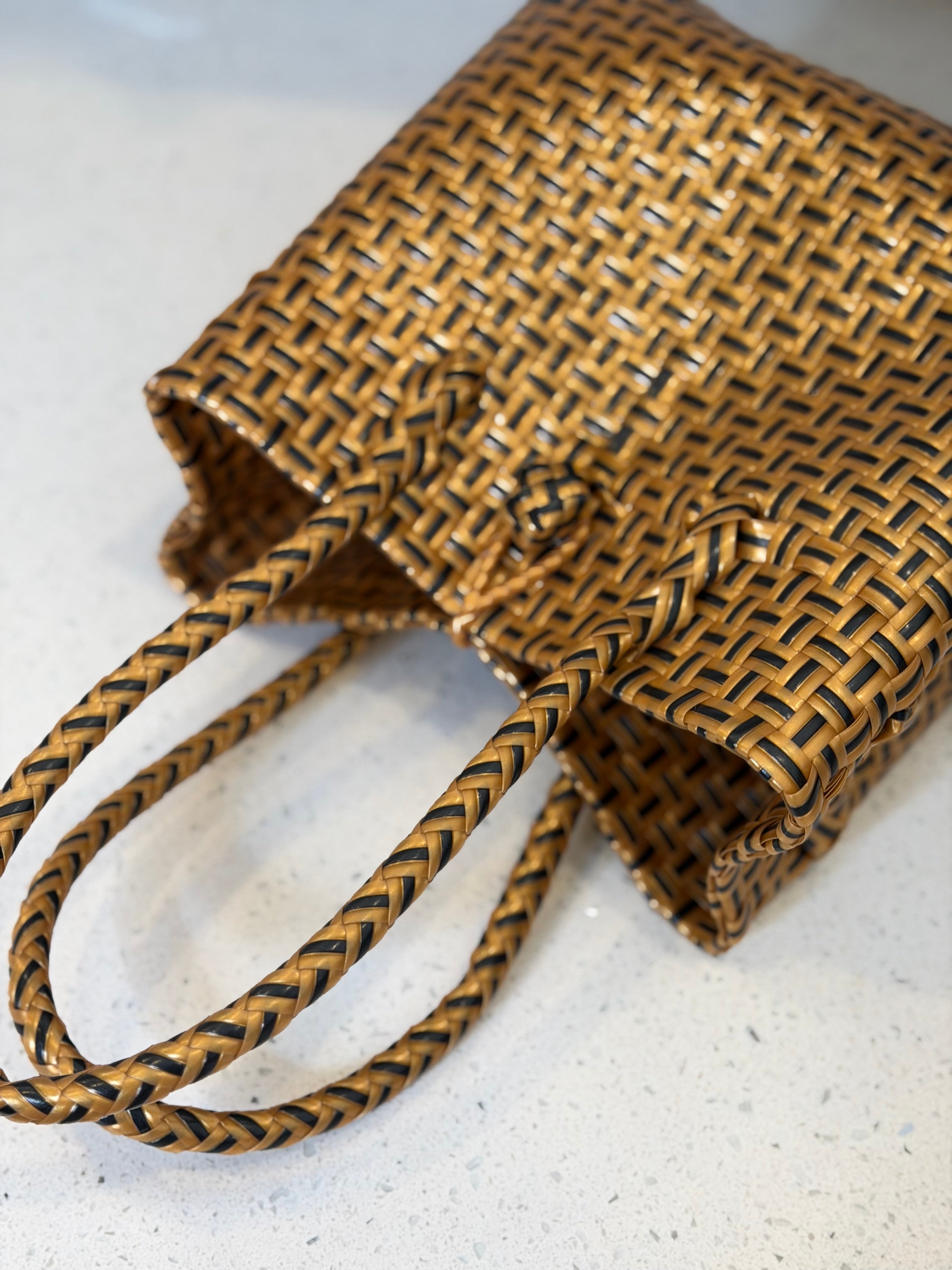Coco Tan- Small | Recycled & Waterproof Tote