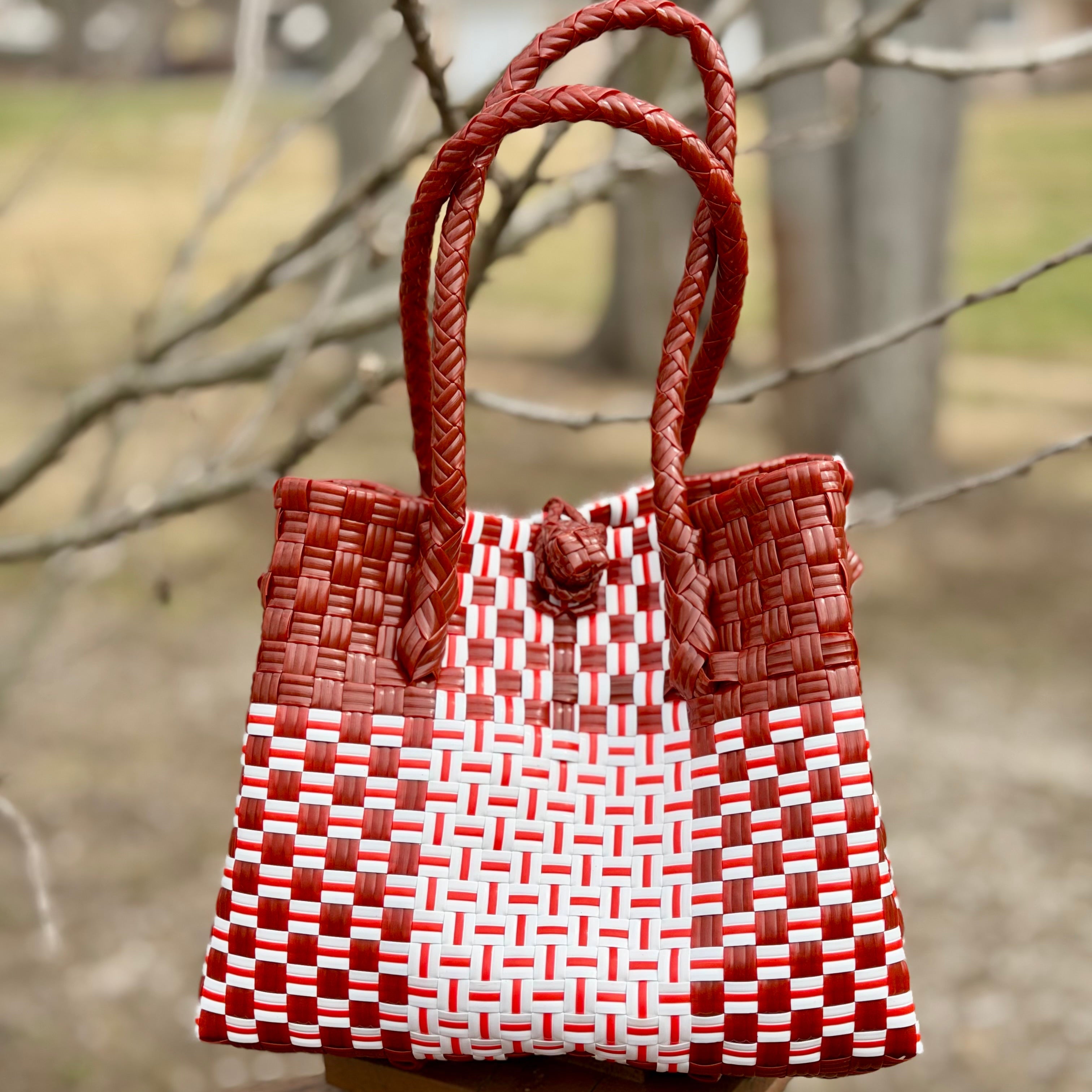 Rosso– Mini Recycled Tote Bag