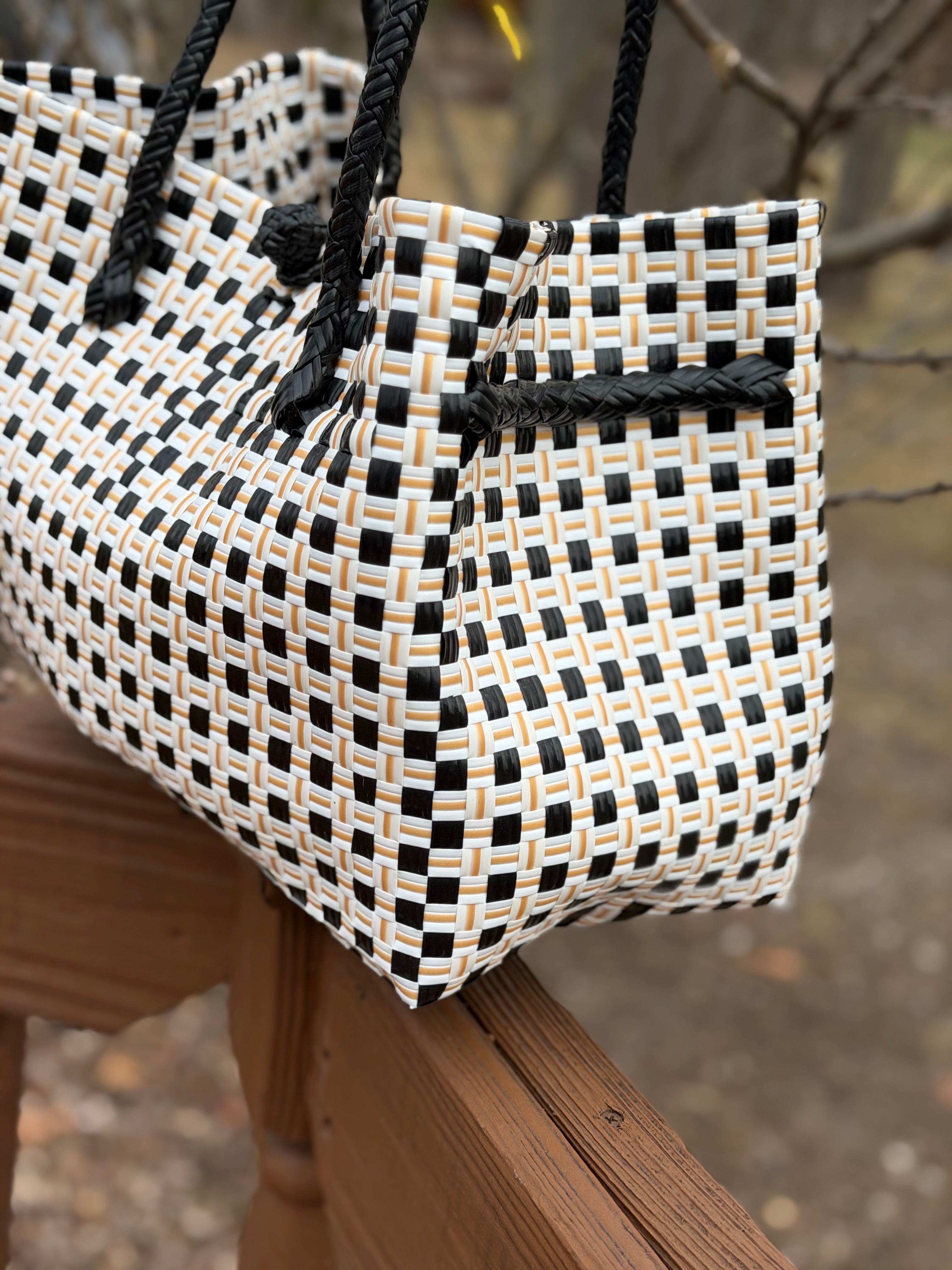 Champorado Luxe | Handwoven Recycled Tote