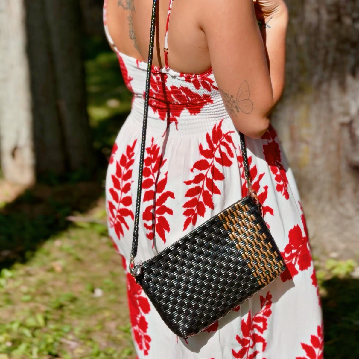 Midnight Clutch with Strap