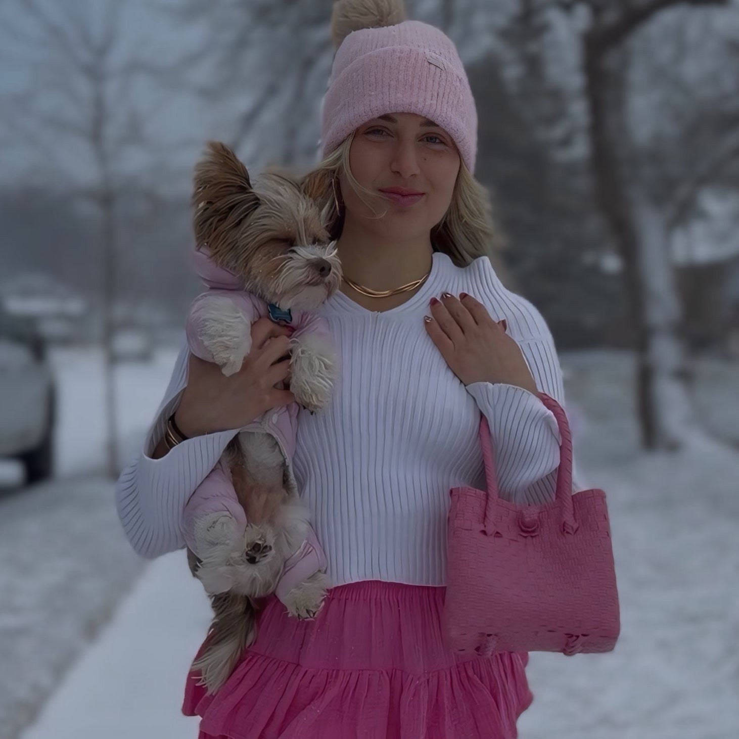 Isla Rosas – Mini Recycled Tote Bag