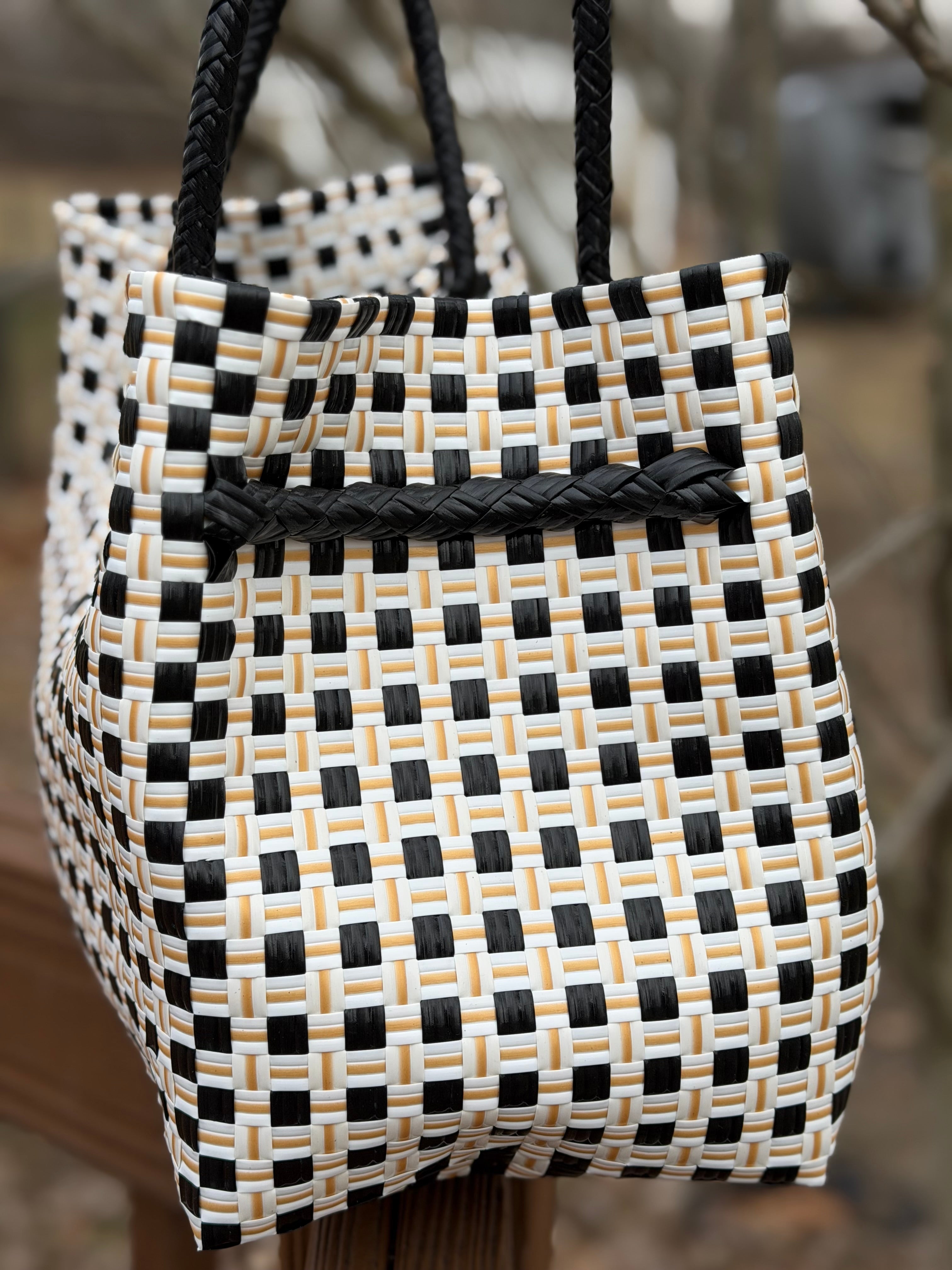 Champorado Luxe | Handwoven Recycled Tote
