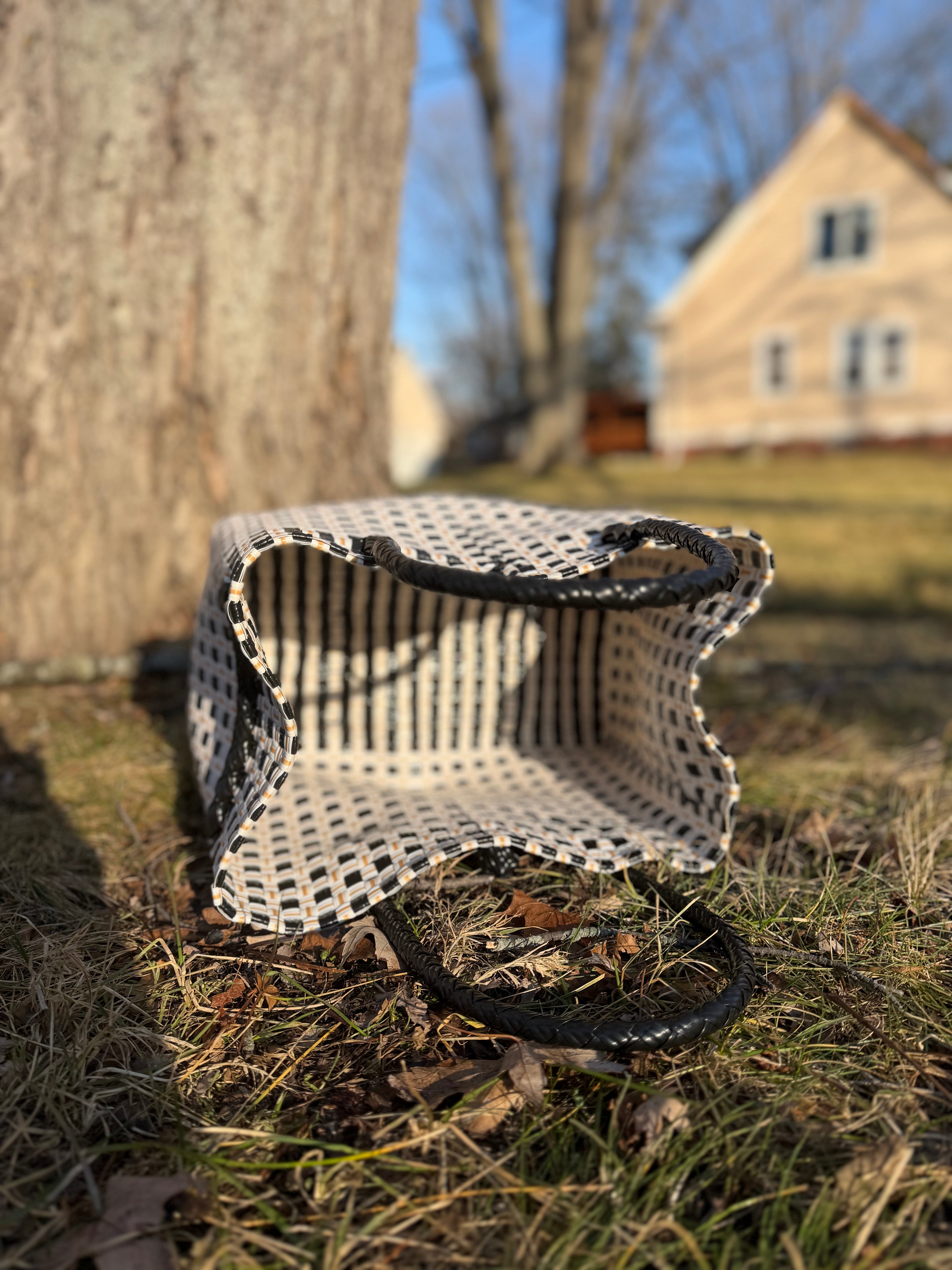 Champorado Luxe | Handwoven Recycled Tote