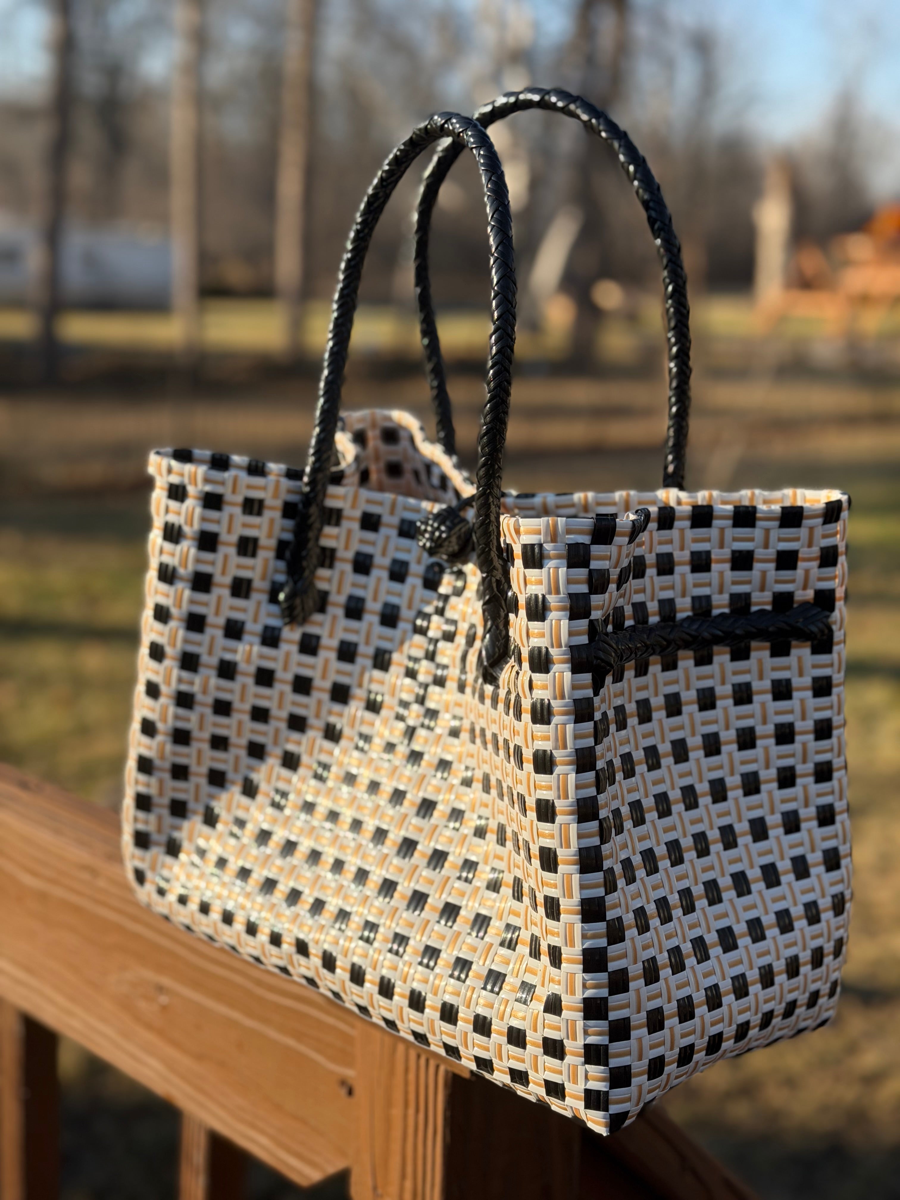 Champorado Luxe | Handwoven Recycled Tote