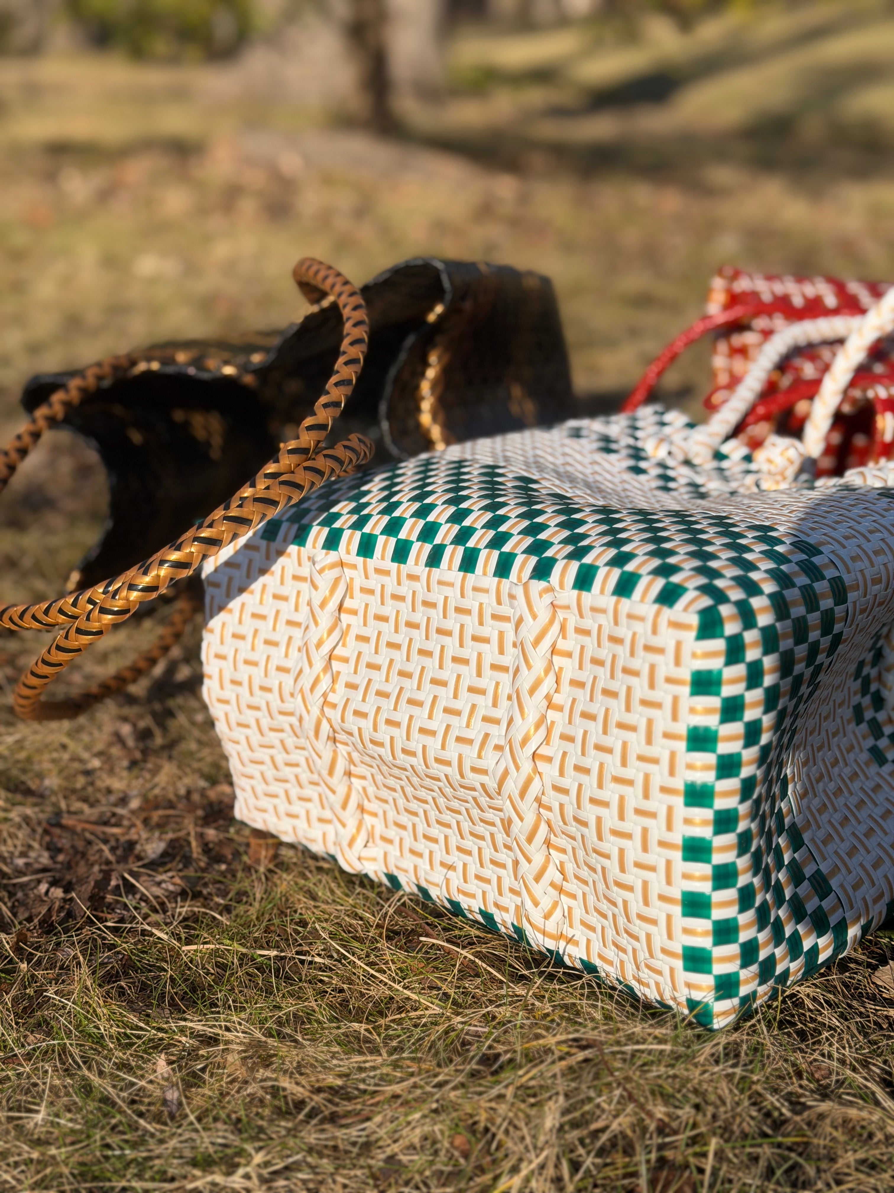Verdant Bag | Handwoven Recycled Tote