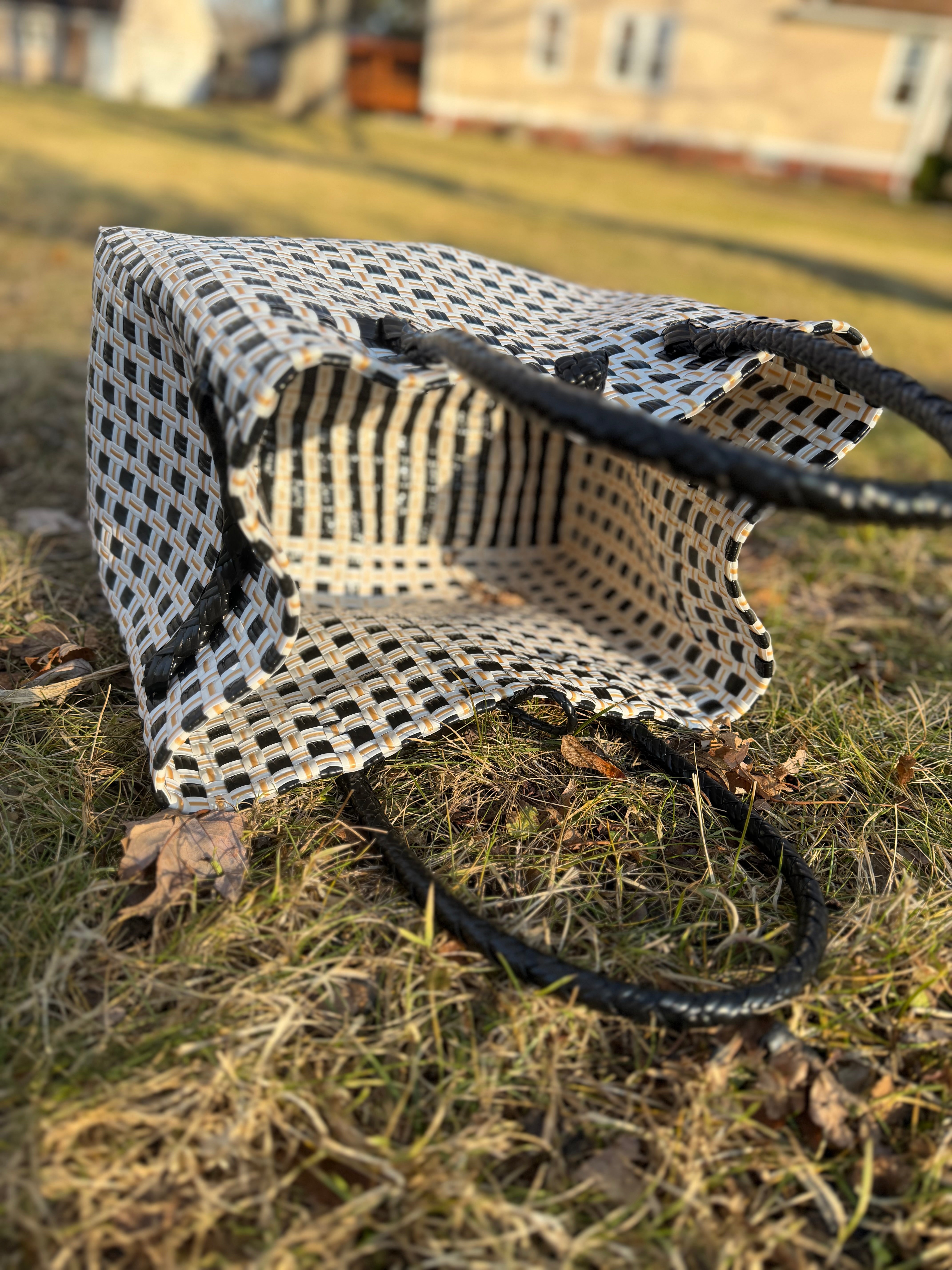 Champorado Luxe | Handwoven Recycled Tote