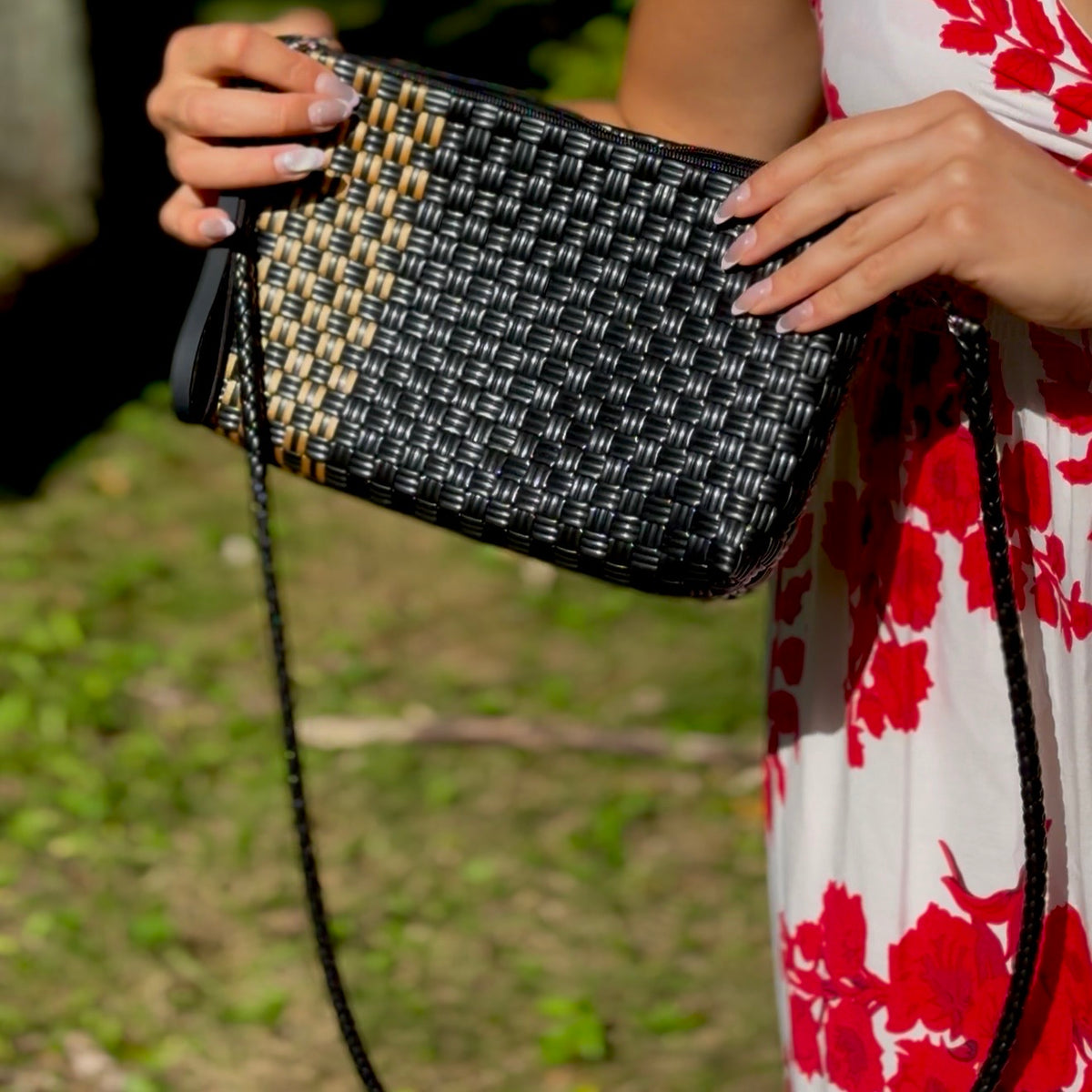 Midnight Clutch with Strap
