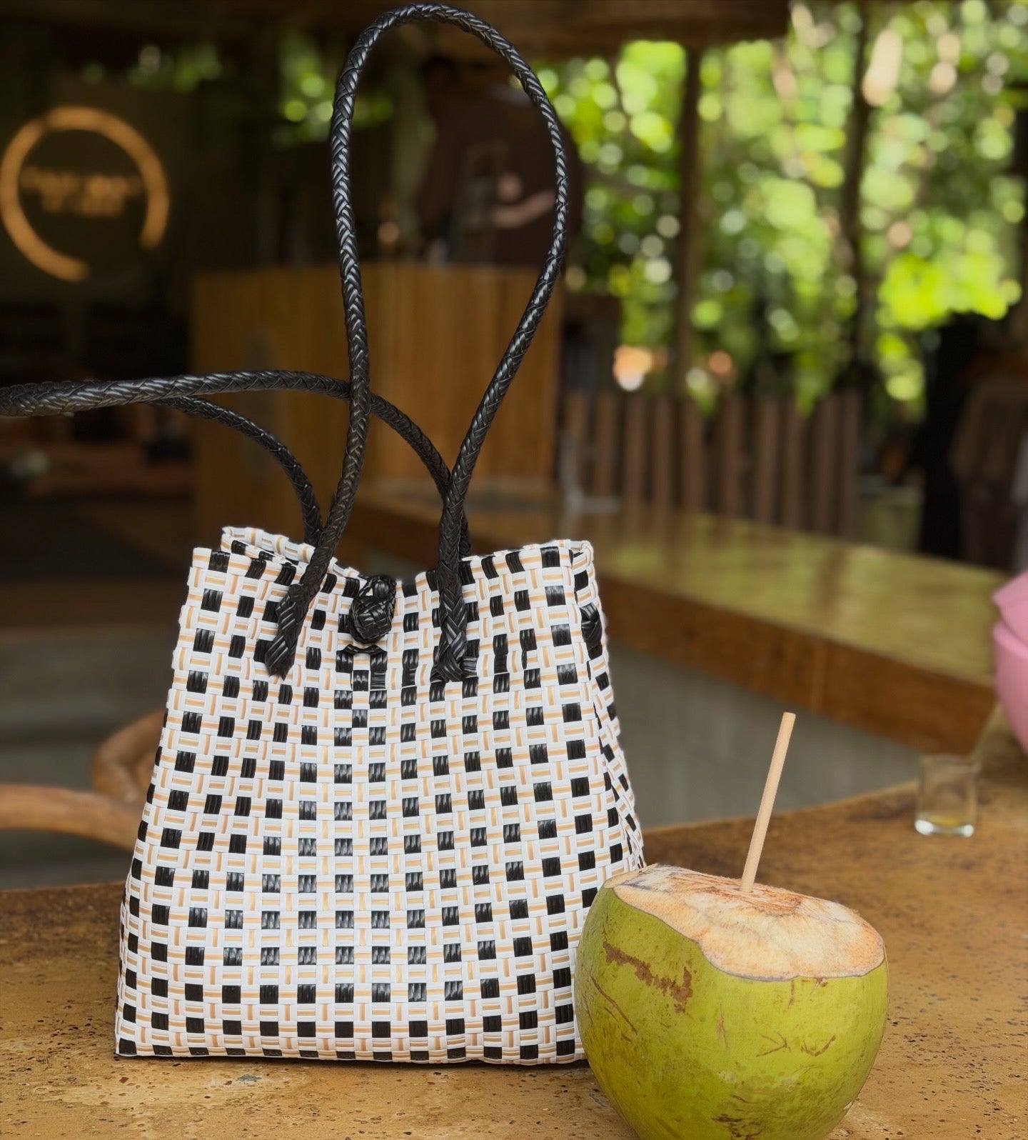 The Champorado | Handwoven Recycled Tote by Barbre