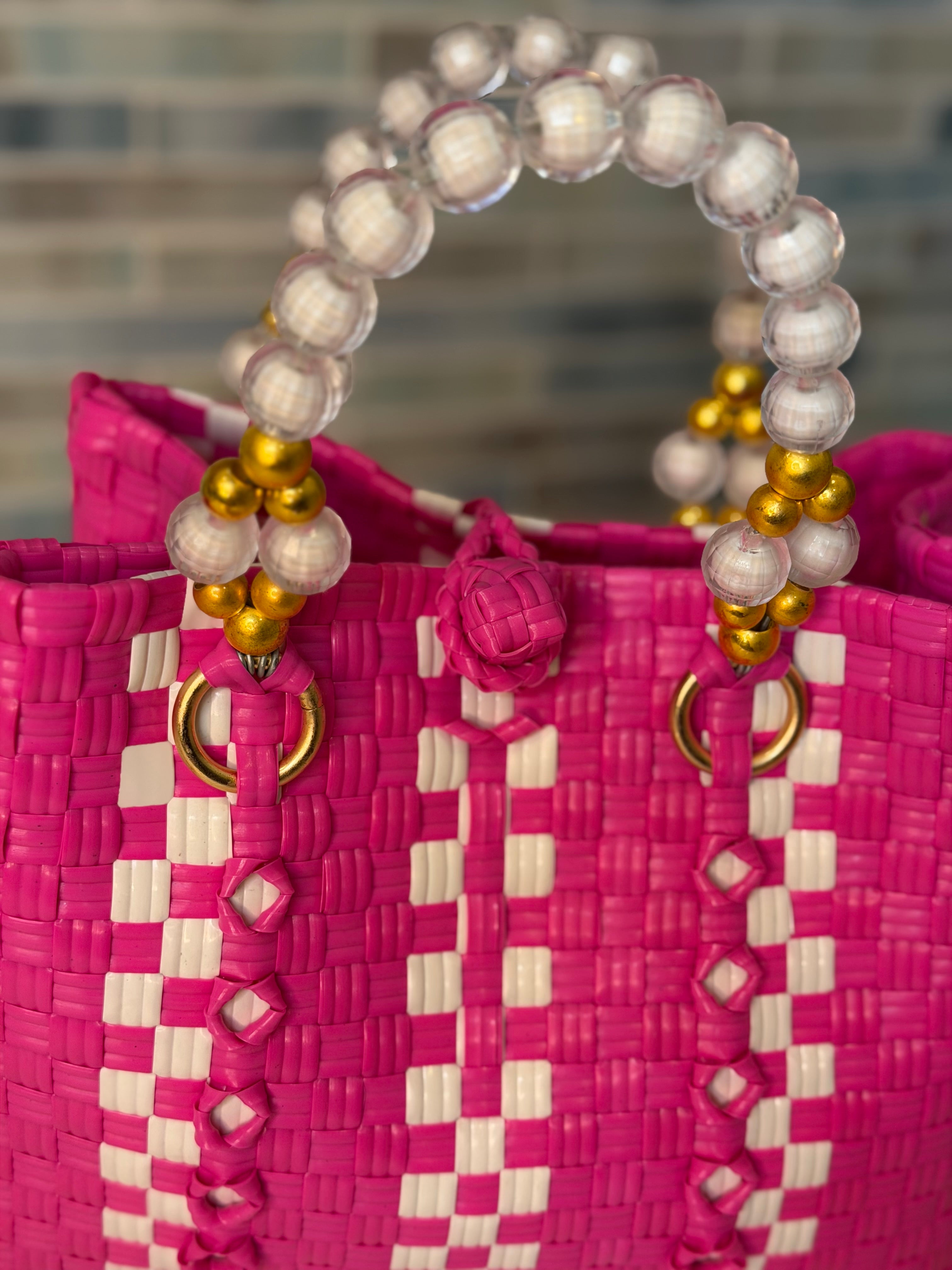 Rosé Pearl Mini Purse