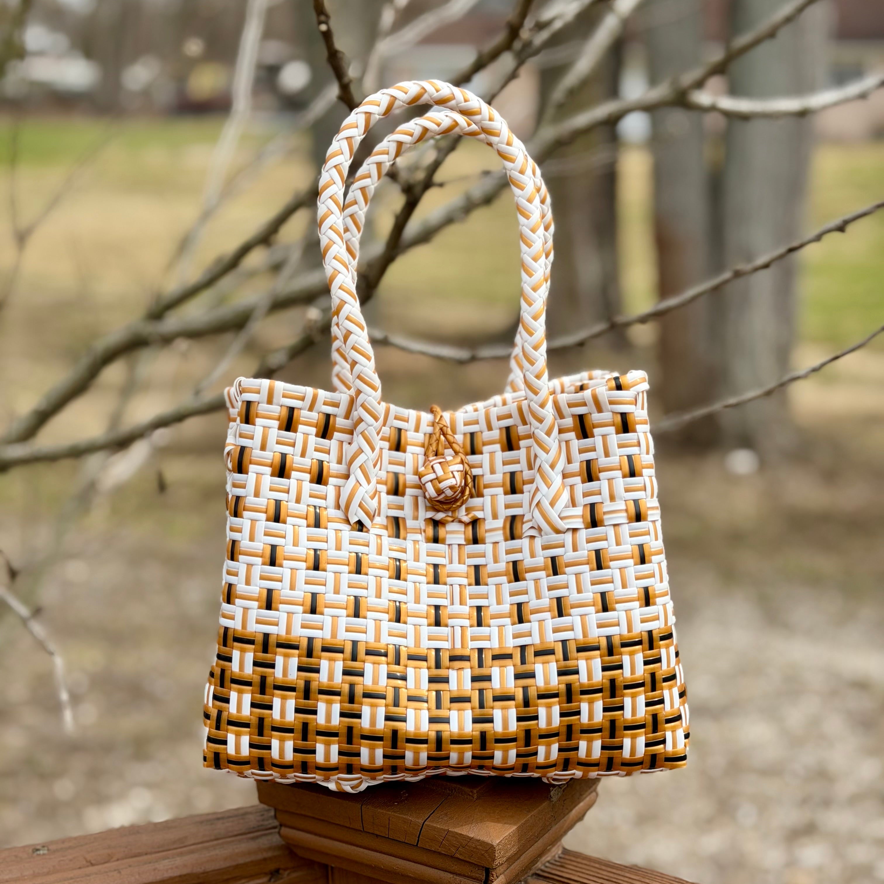 Sandstone – Mini Recycled Tote Bag