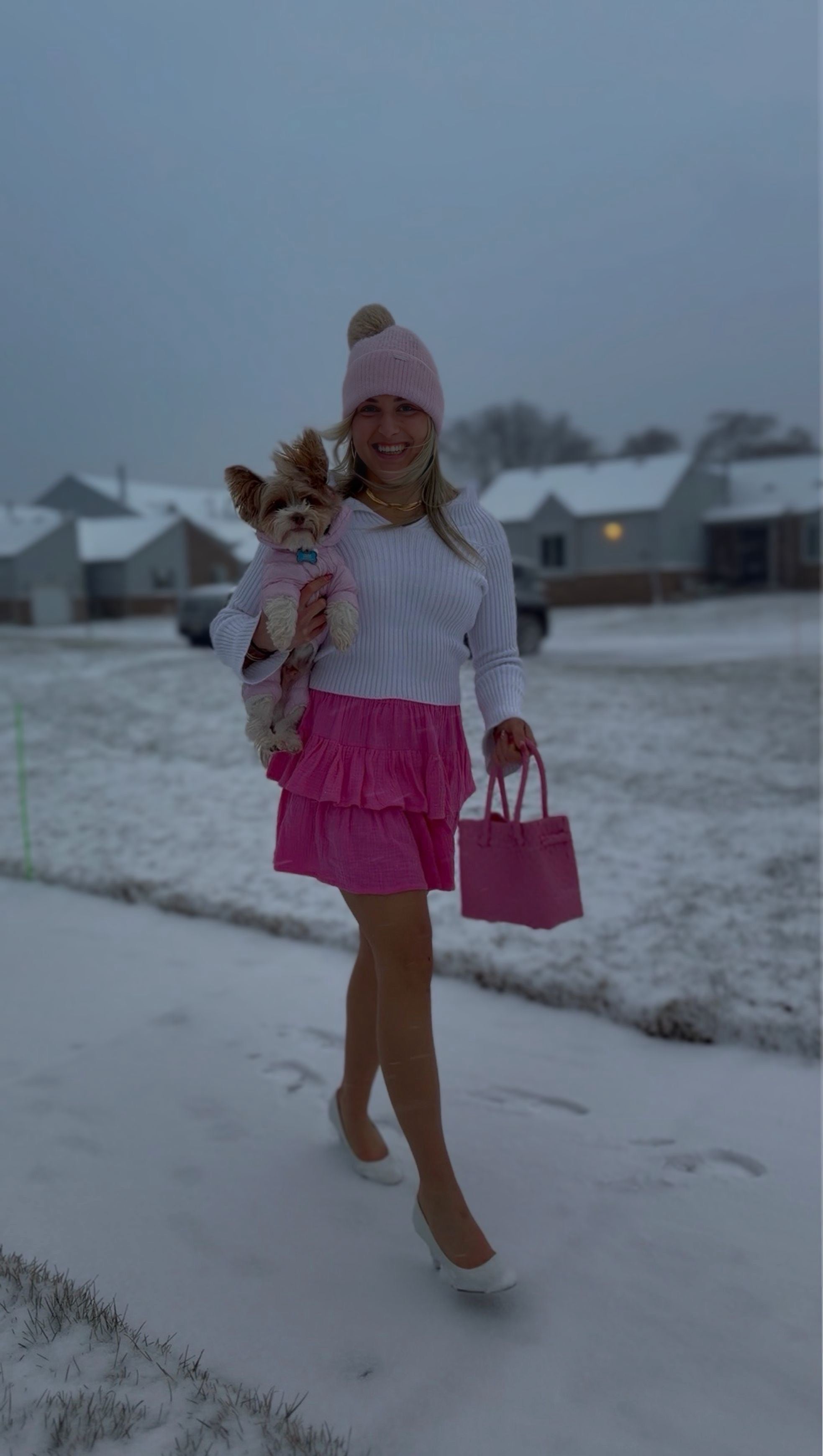 Isla Rosas – Mini Recycled Tote Bag