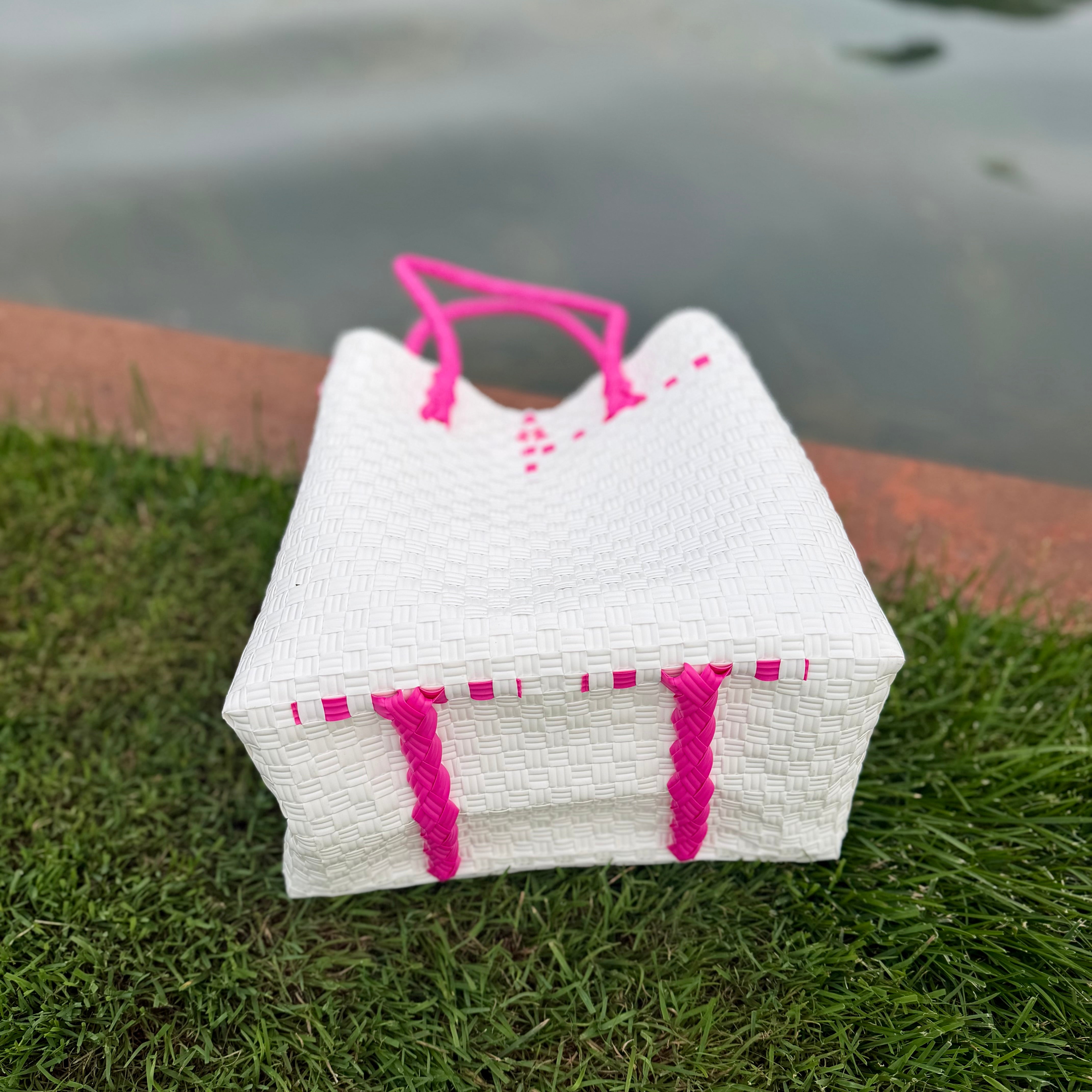 Pink Wave Tote