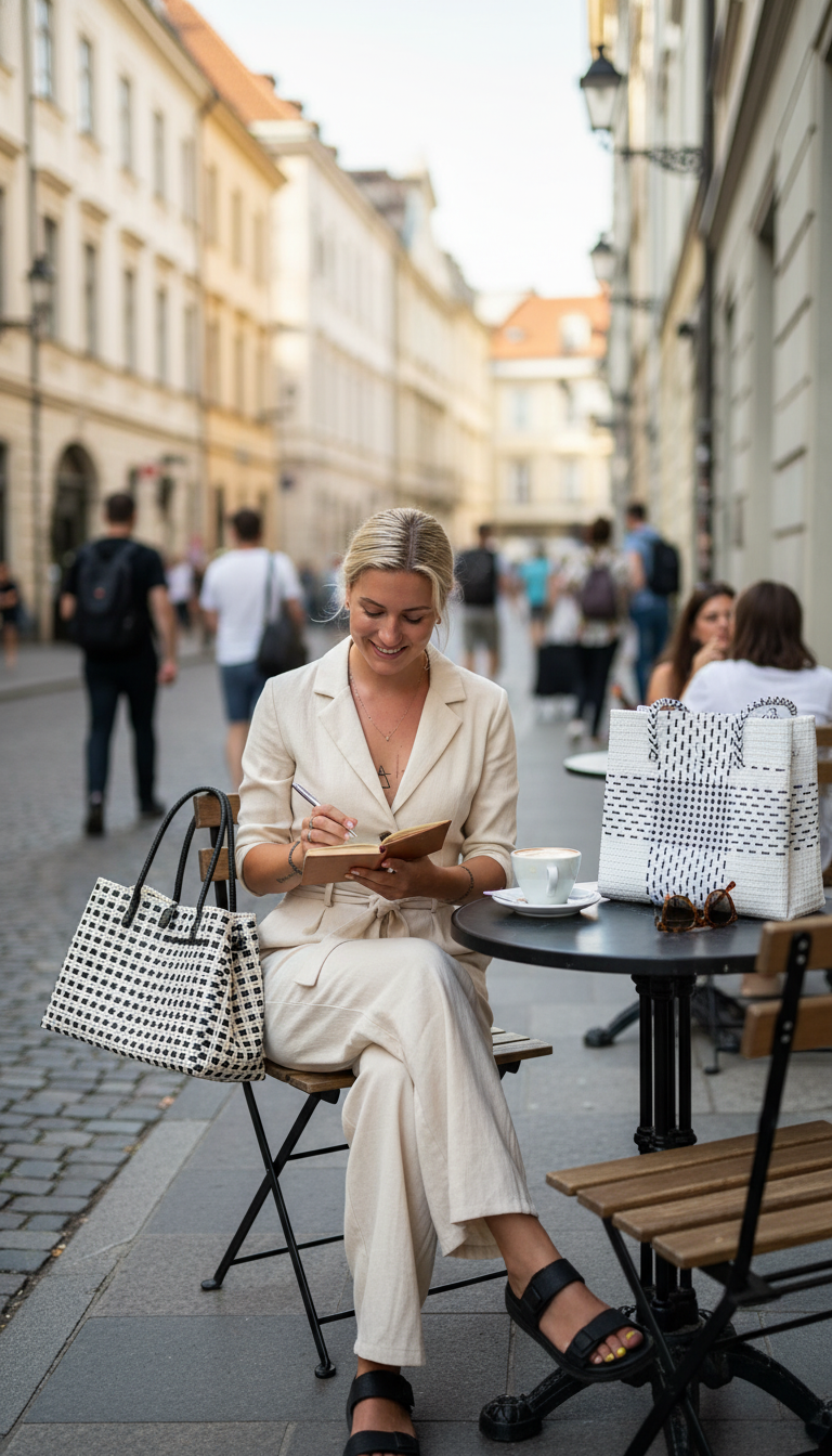 Champorado Luxe | Handwoven Recycled Tote