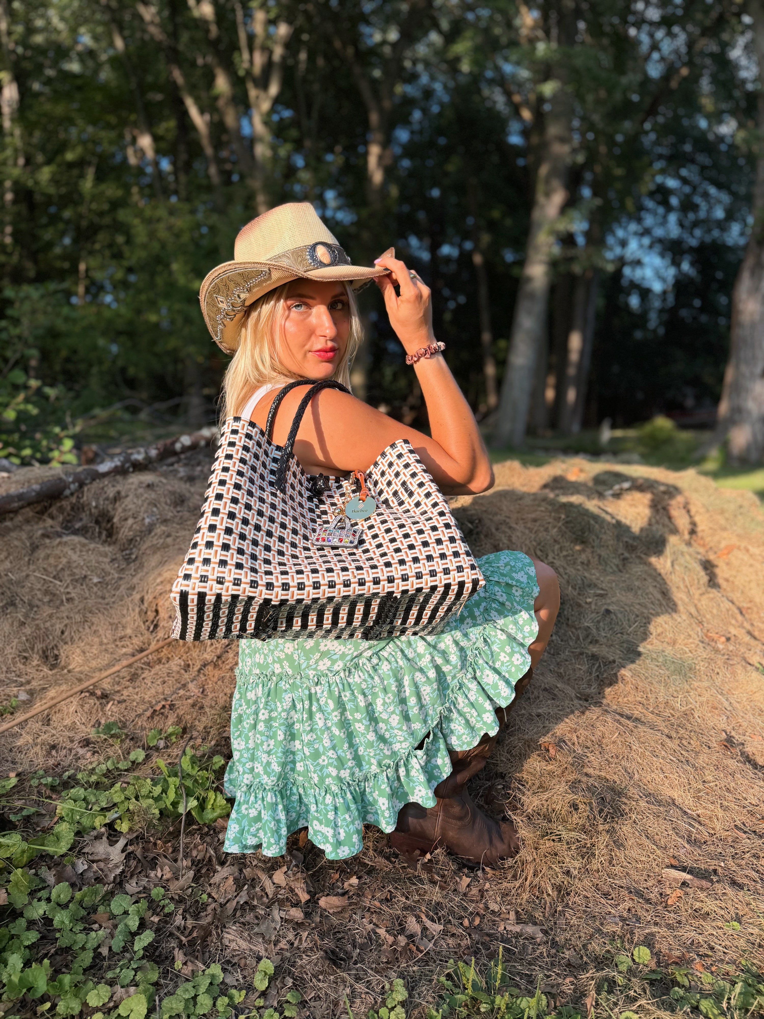 Champorado Luxe | Handwoven Recycled Tote