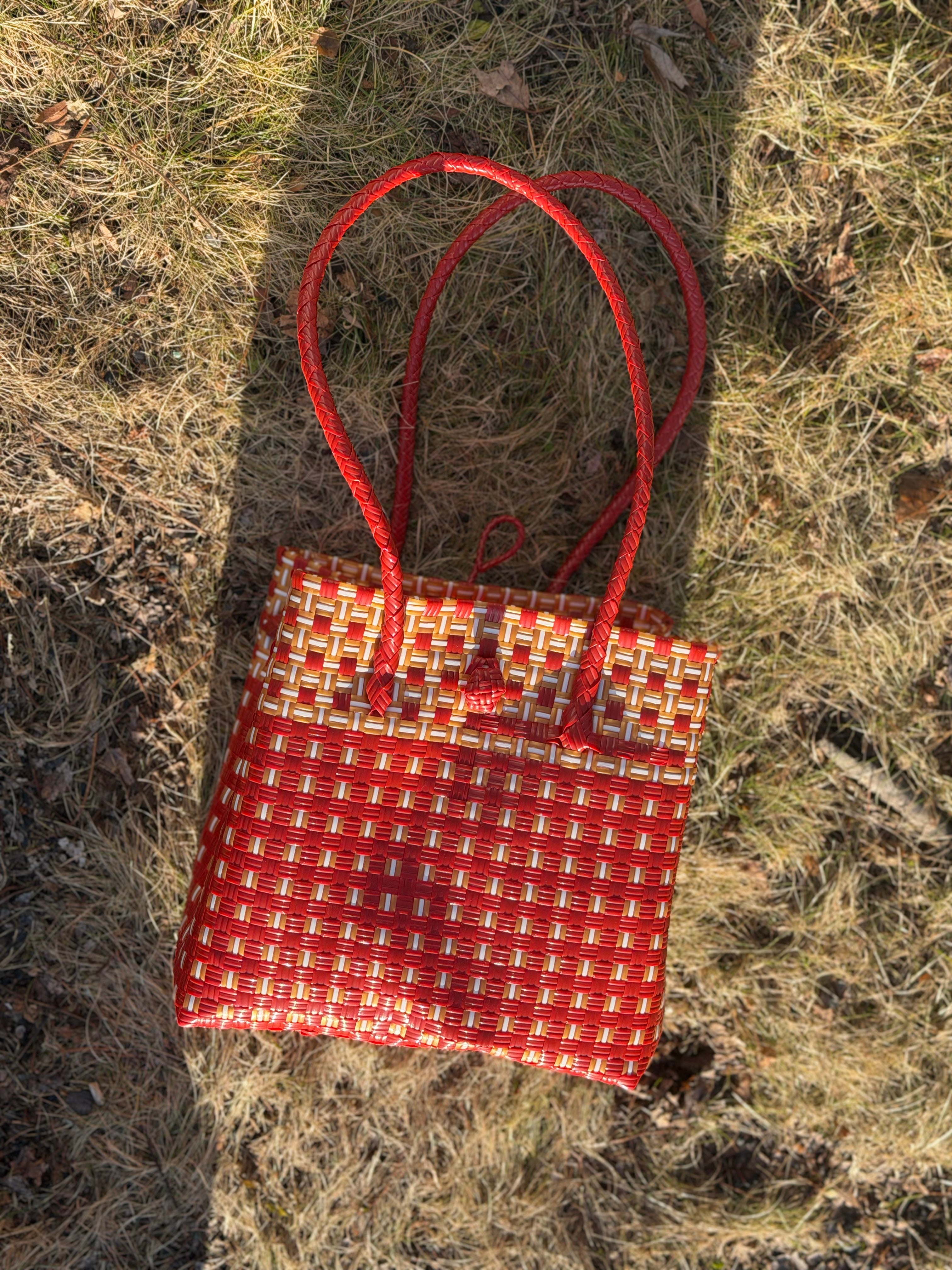 Redhorse | Handwoven Recycled Tote