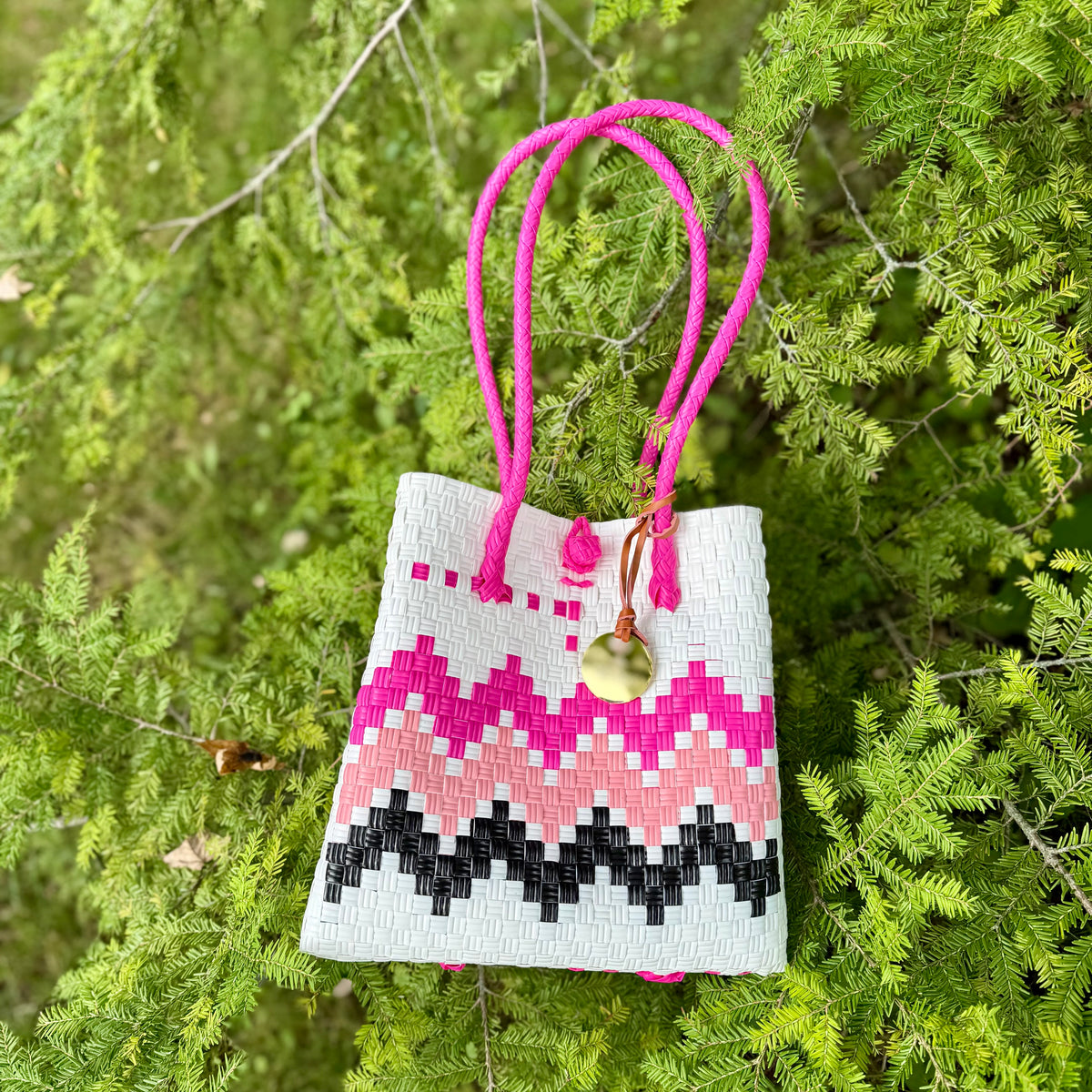 Pink Wave Tote