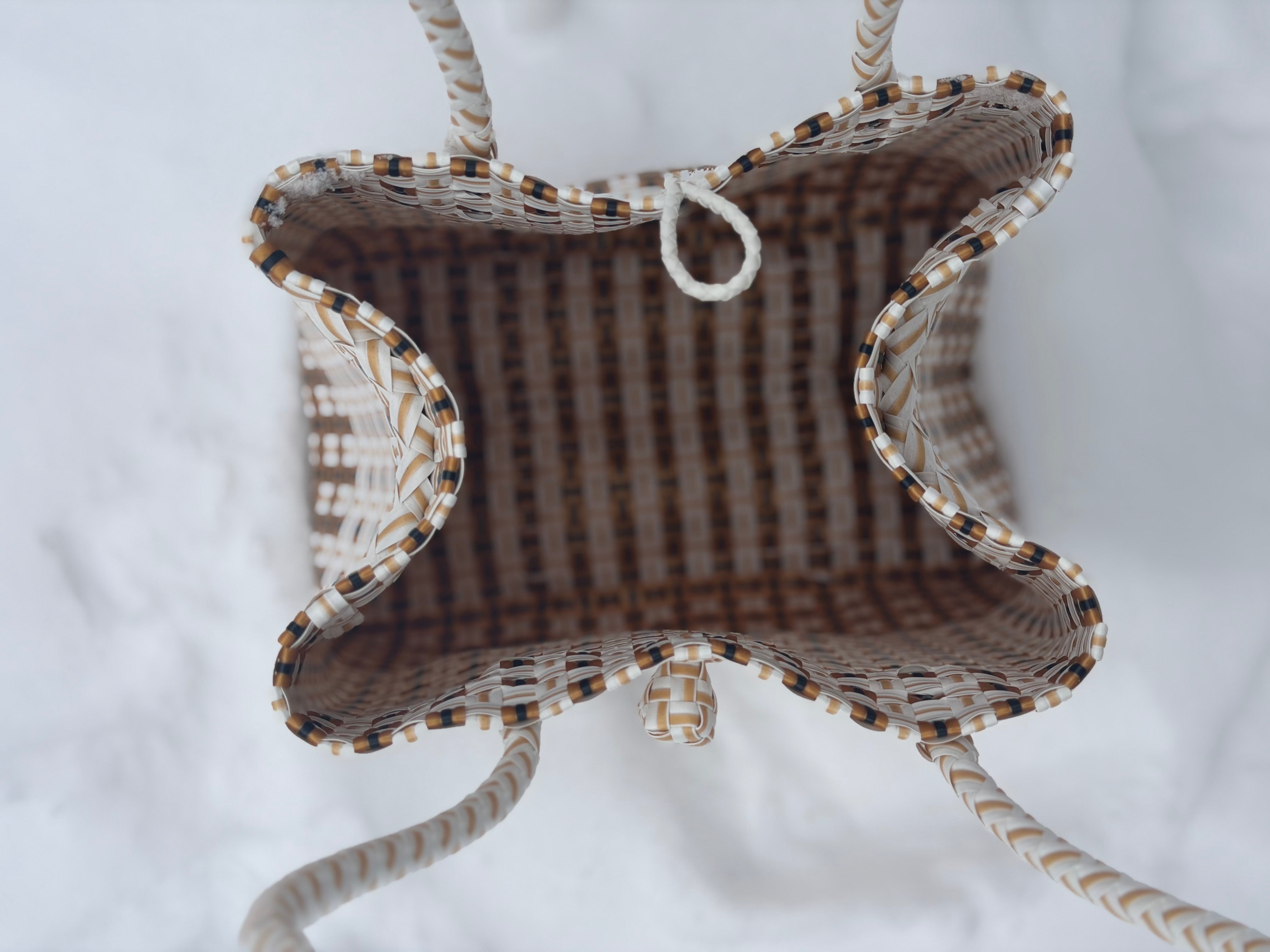 Sandstone Bag | Handwoven Recycled Tote