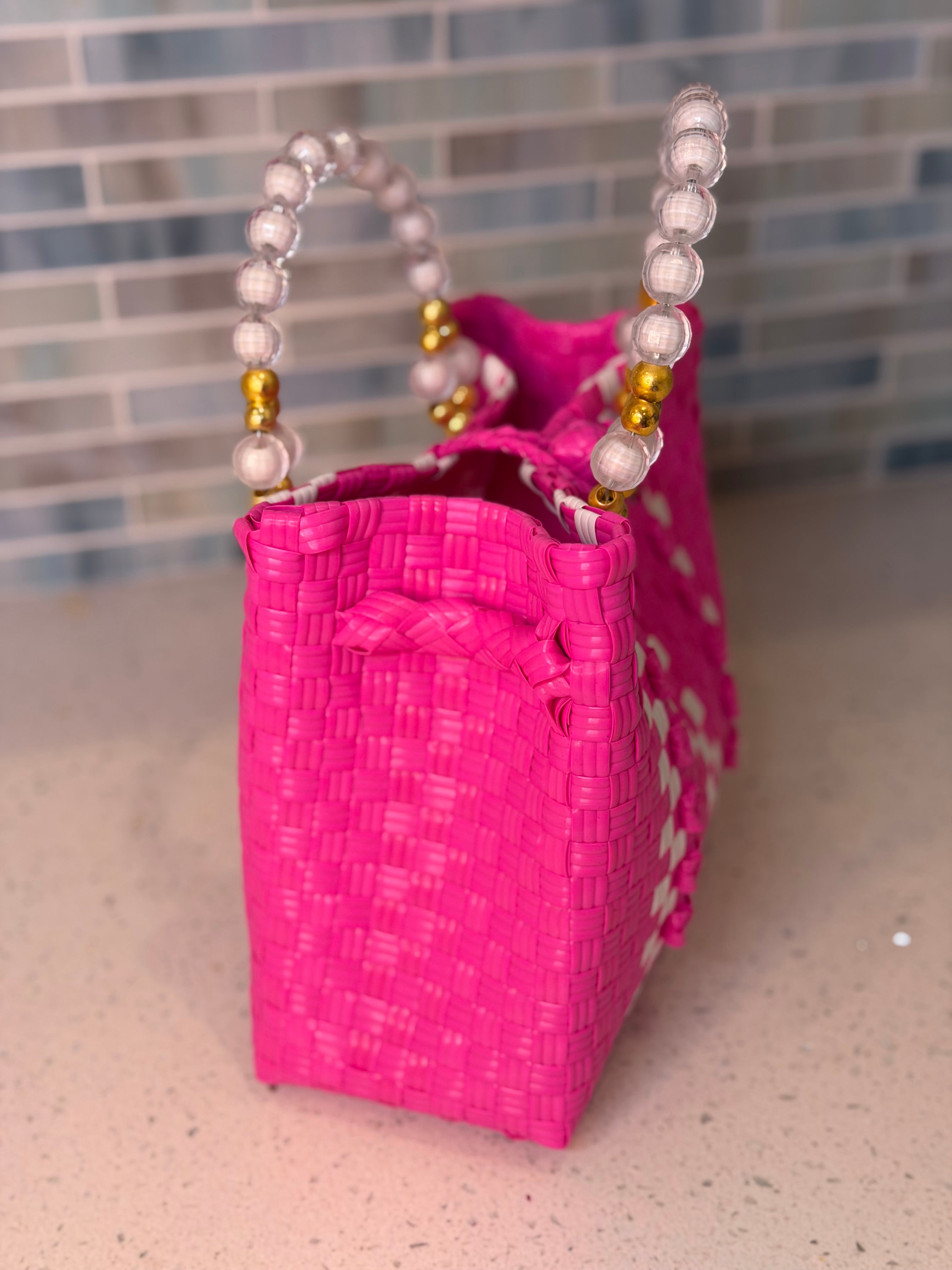 Rosé Pearl Mini Purse