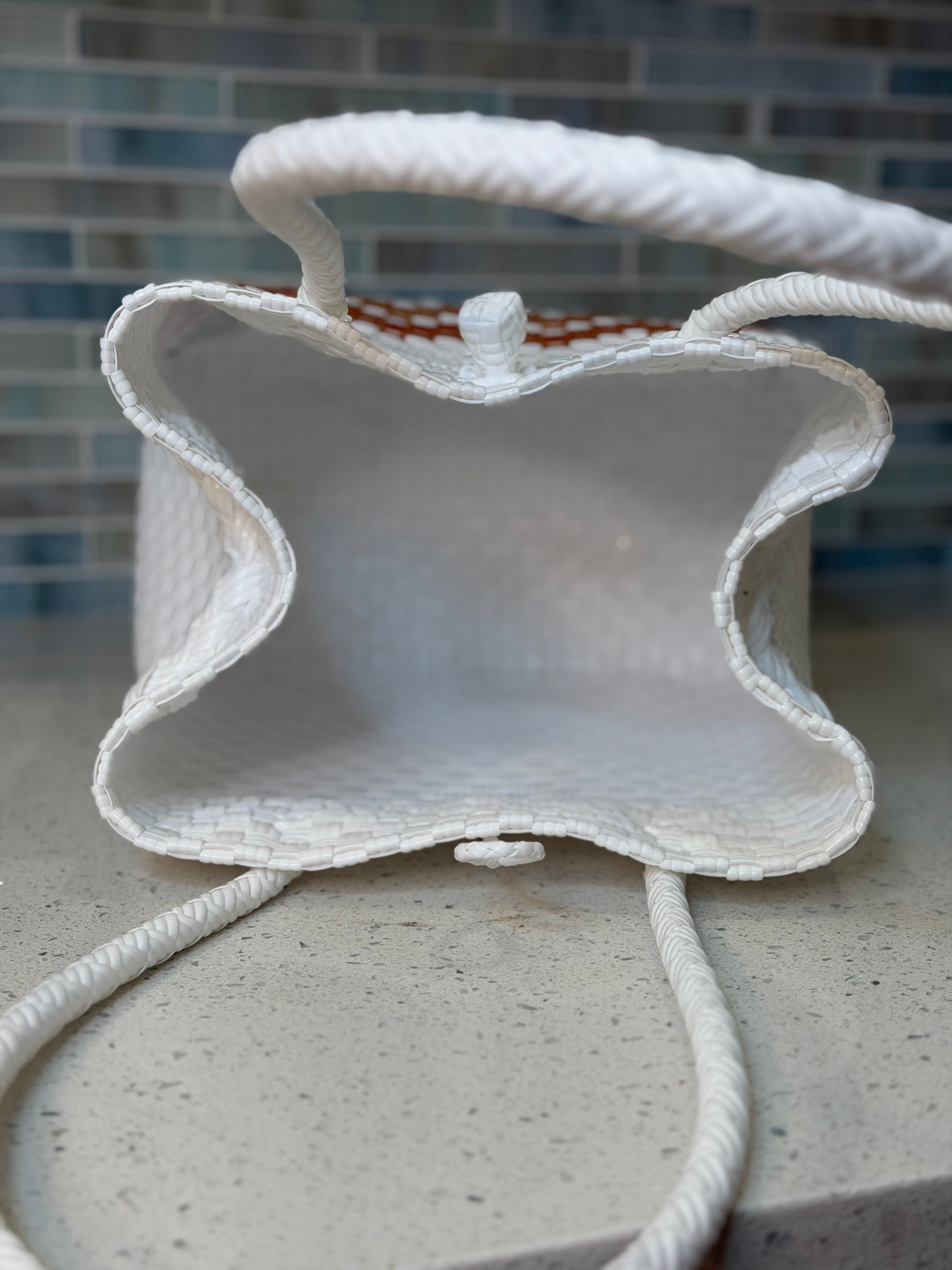 Sunset Wave Bag | Handwoven Recycled Tote