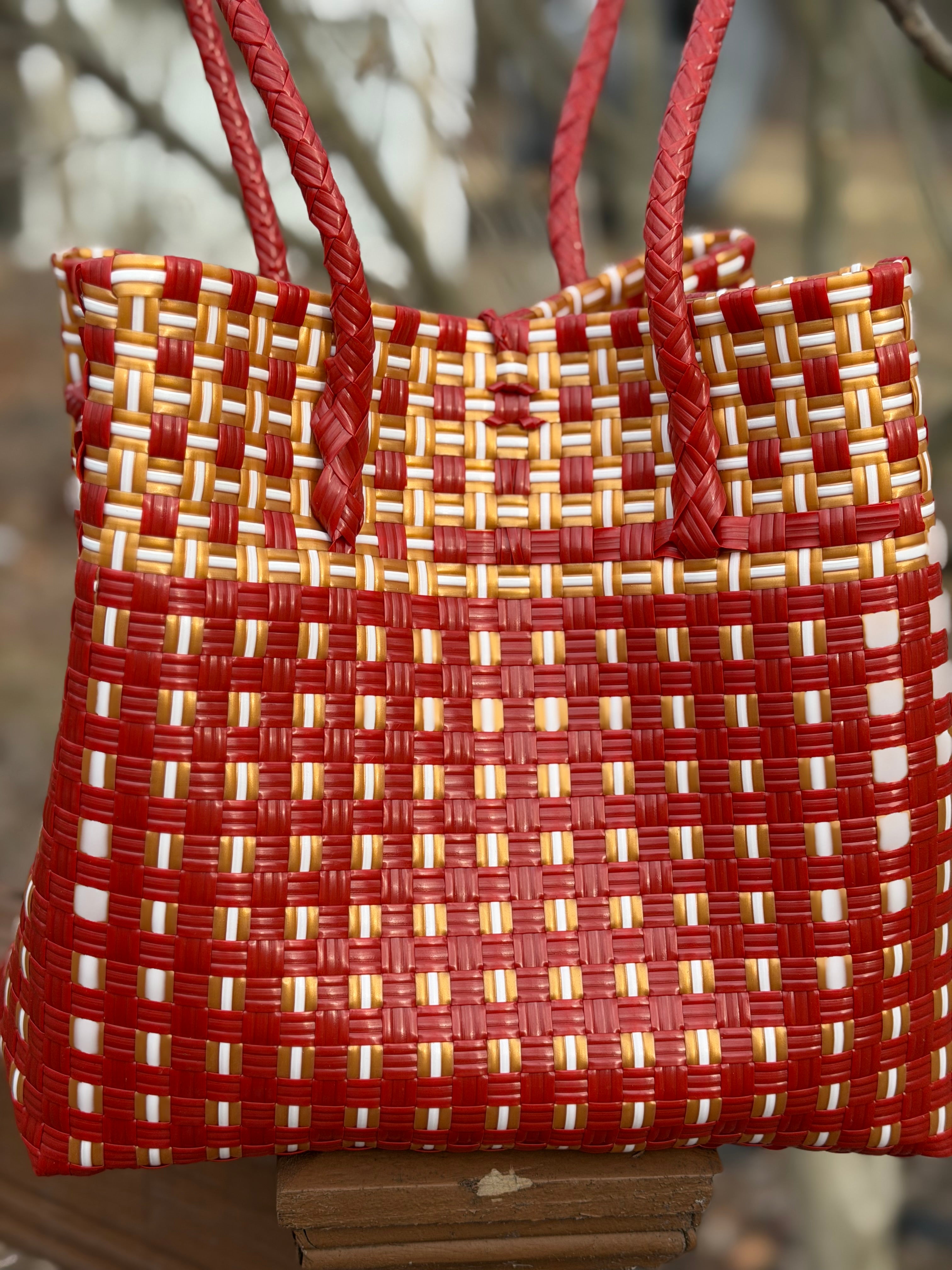 Redhorse | Handwoven Recycled Tote