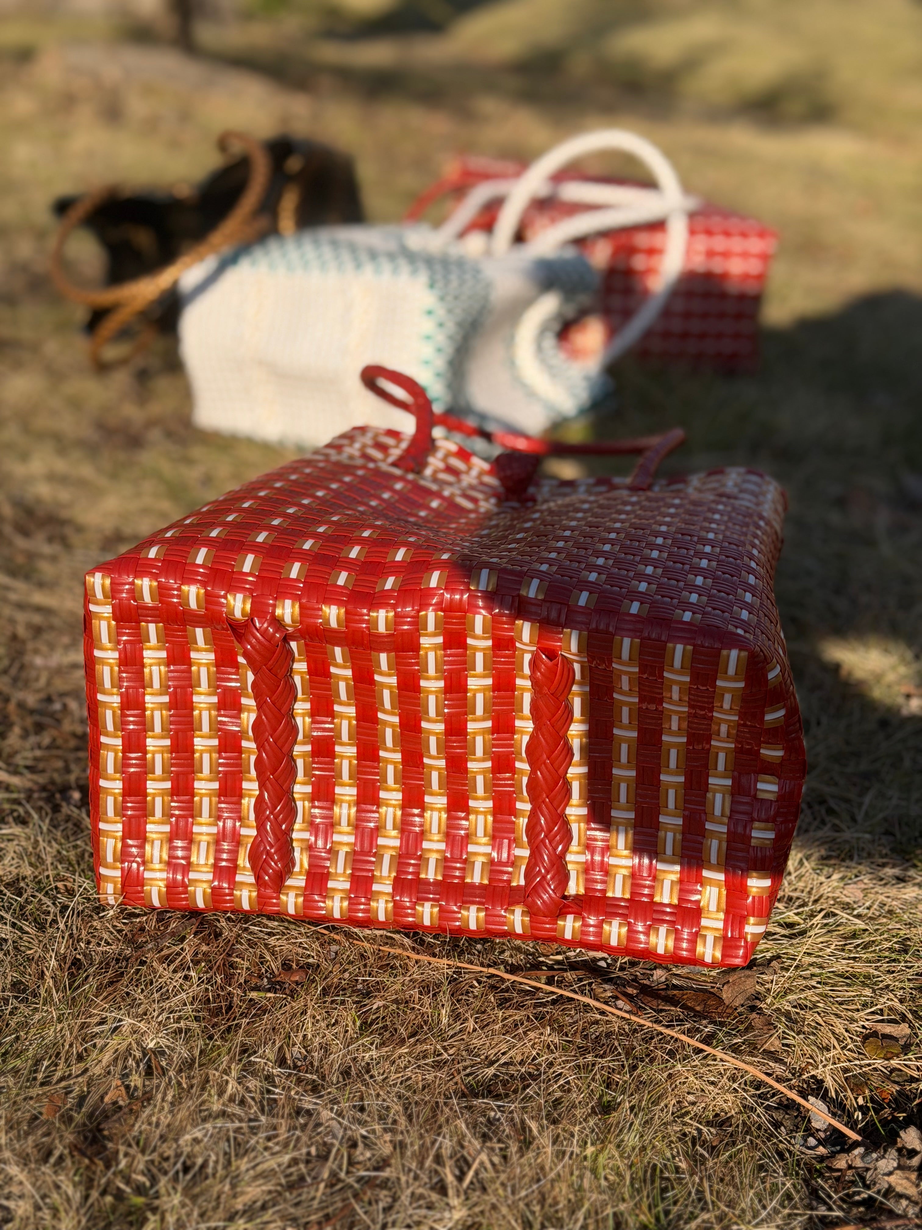 Redhorse | Handwoven Recycled Tote