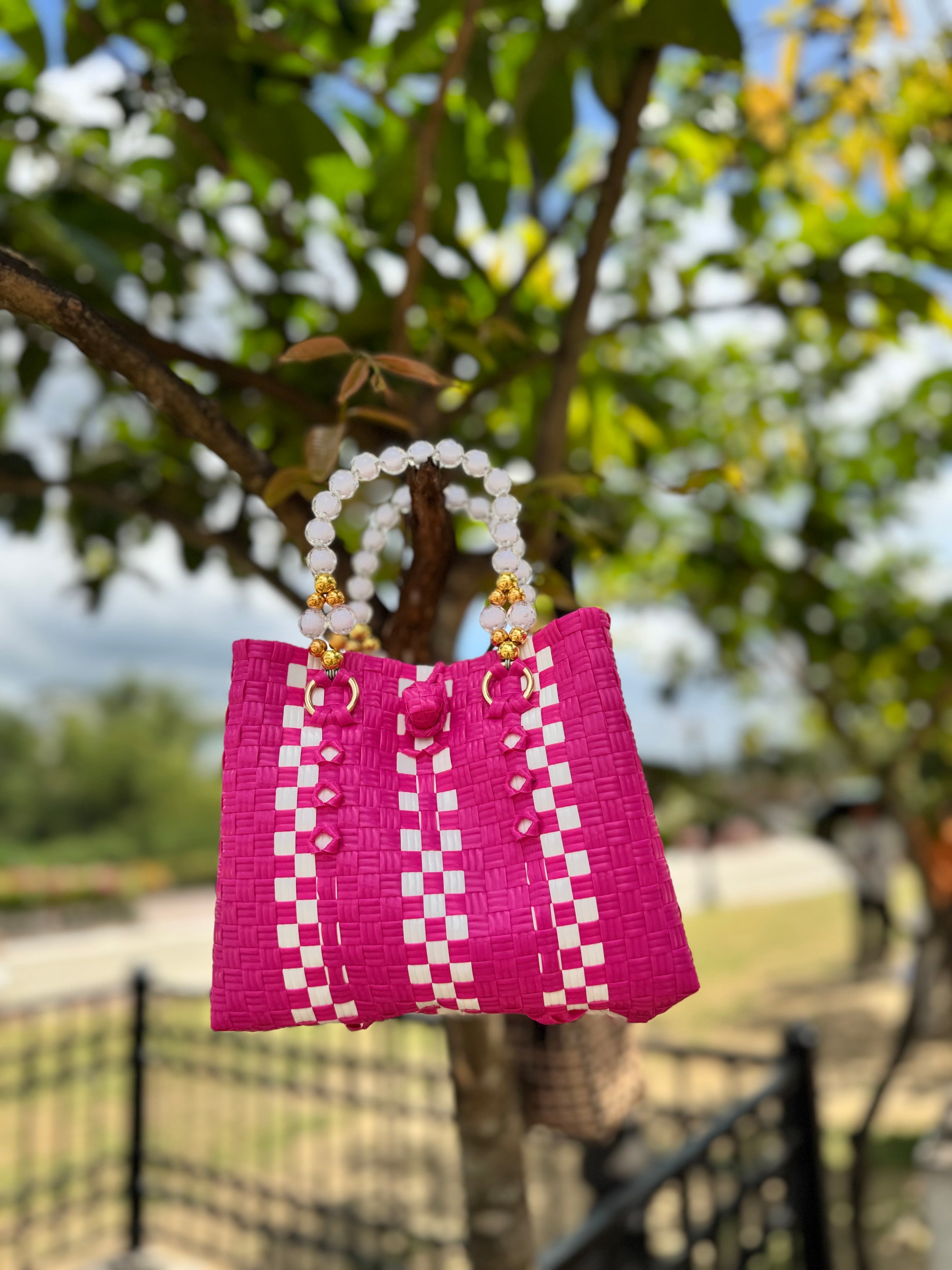 Rosé Pearl Mini Purse