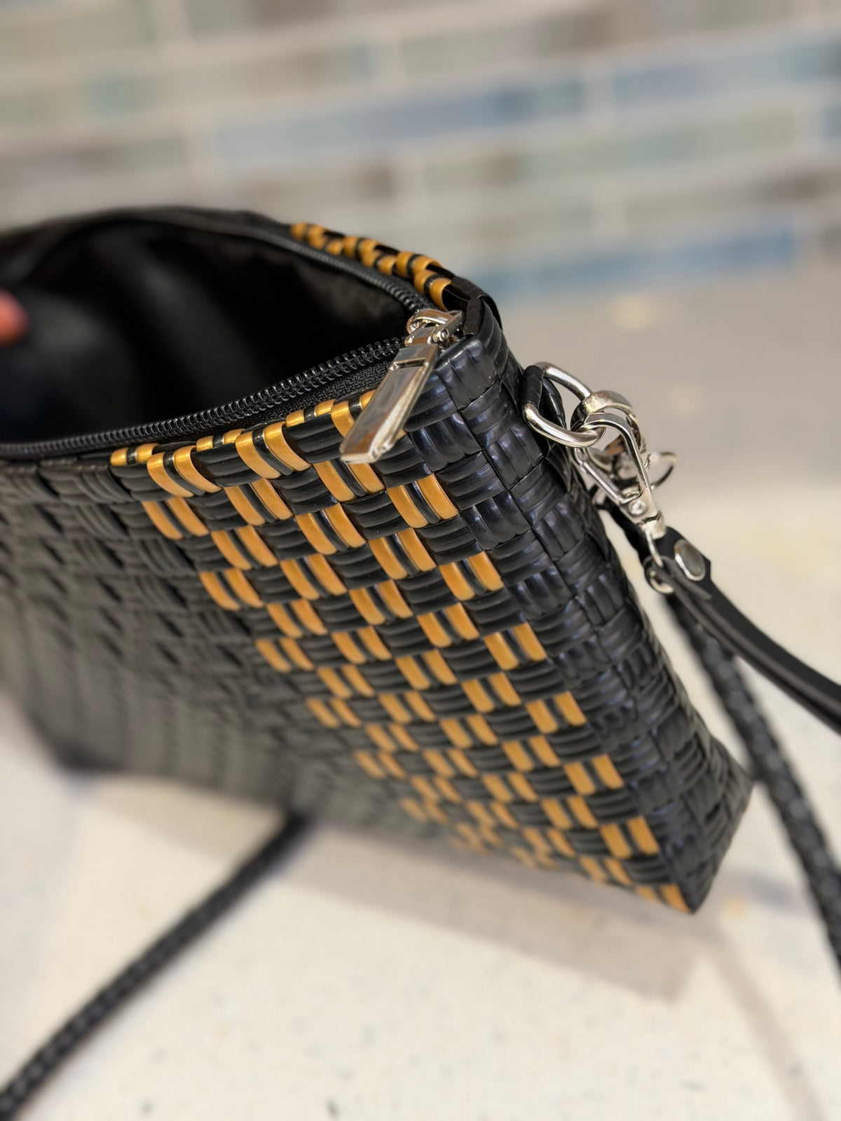 Midnight Clutch with Strap