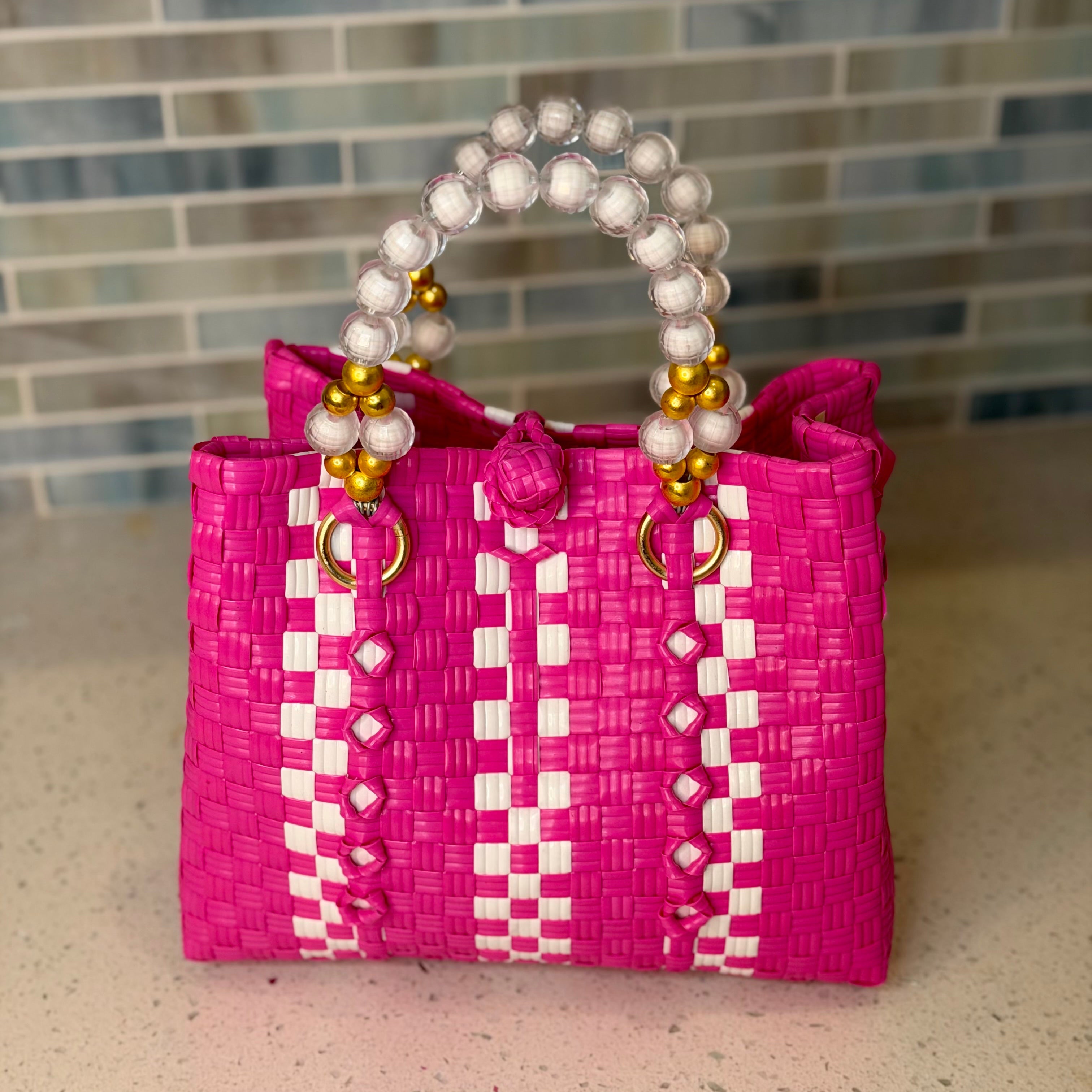 Rosé Pearl Mini Purse