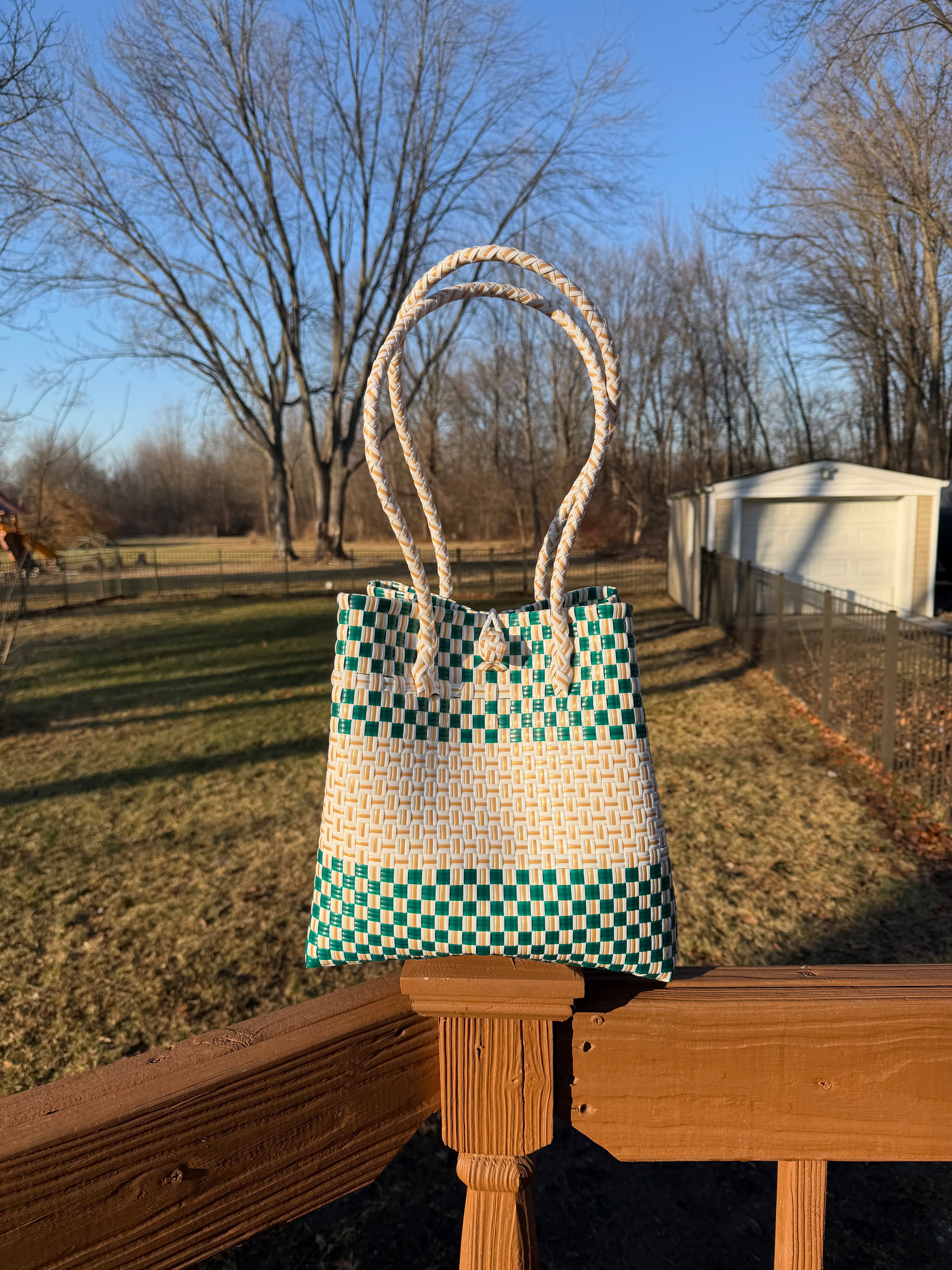 Verdant Bag | Handwoven Recycled Tote