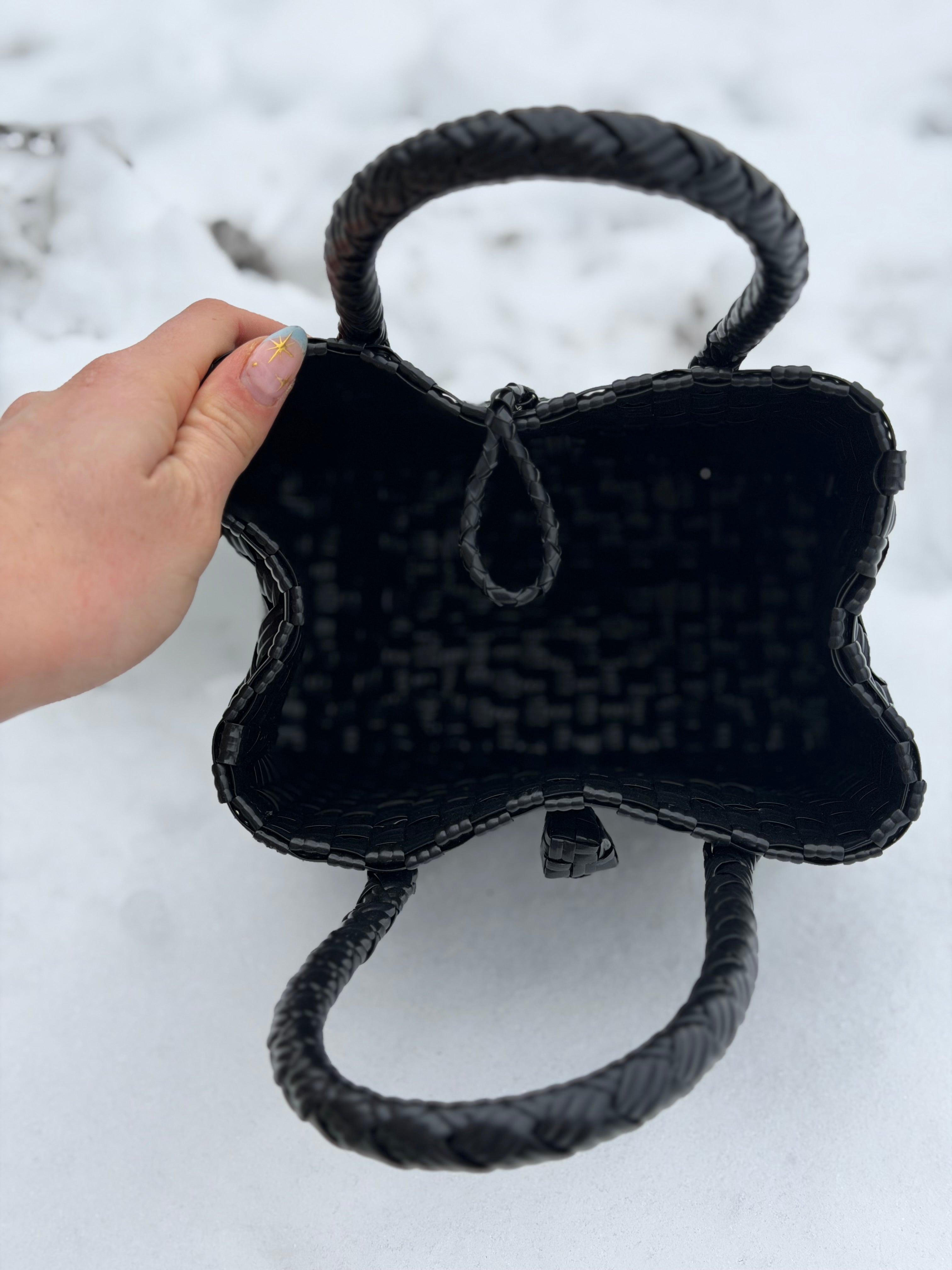 Blackout – Mini Recycled Tote Bag