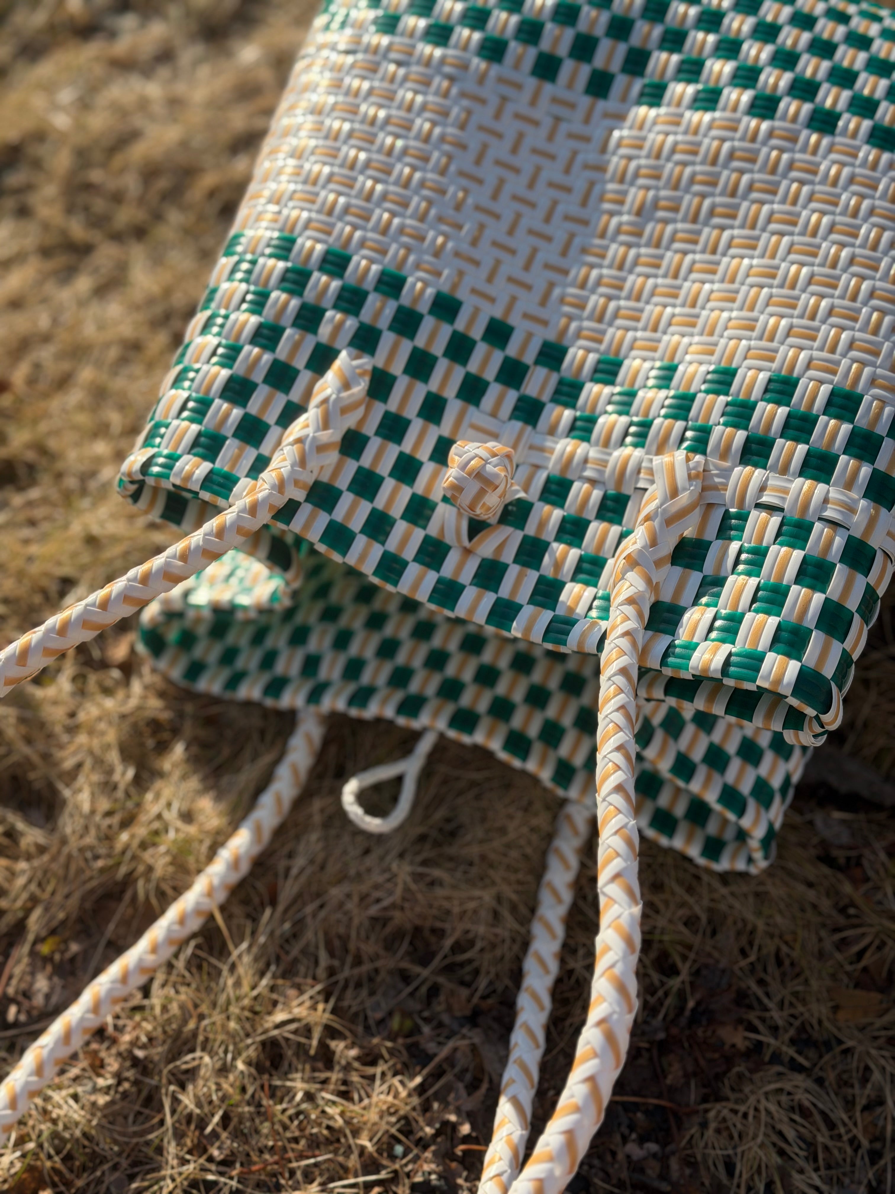 Verdant Bag | Handwoven Recycled Tote