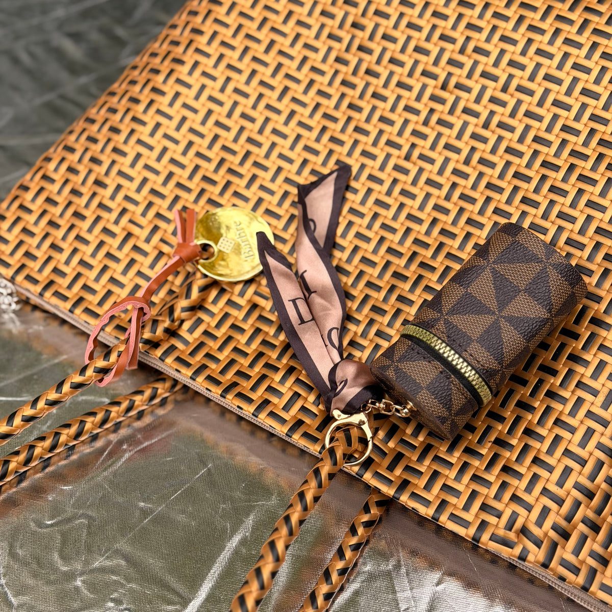 Zippered Coco Tan