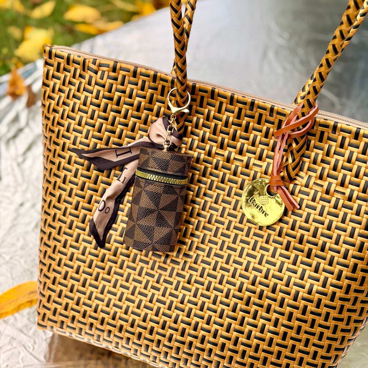 Zippered Coco Tan