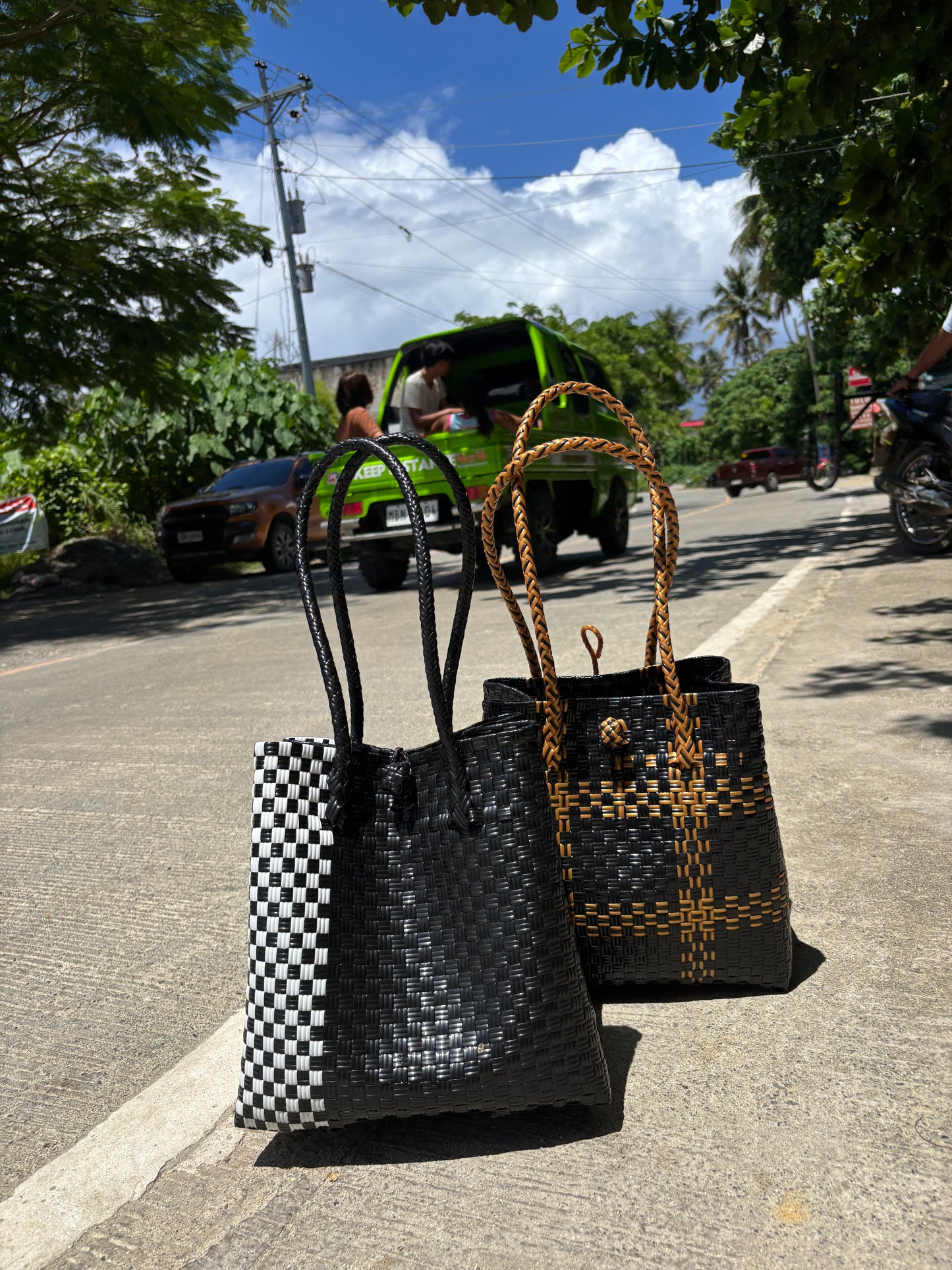 Black Checkered