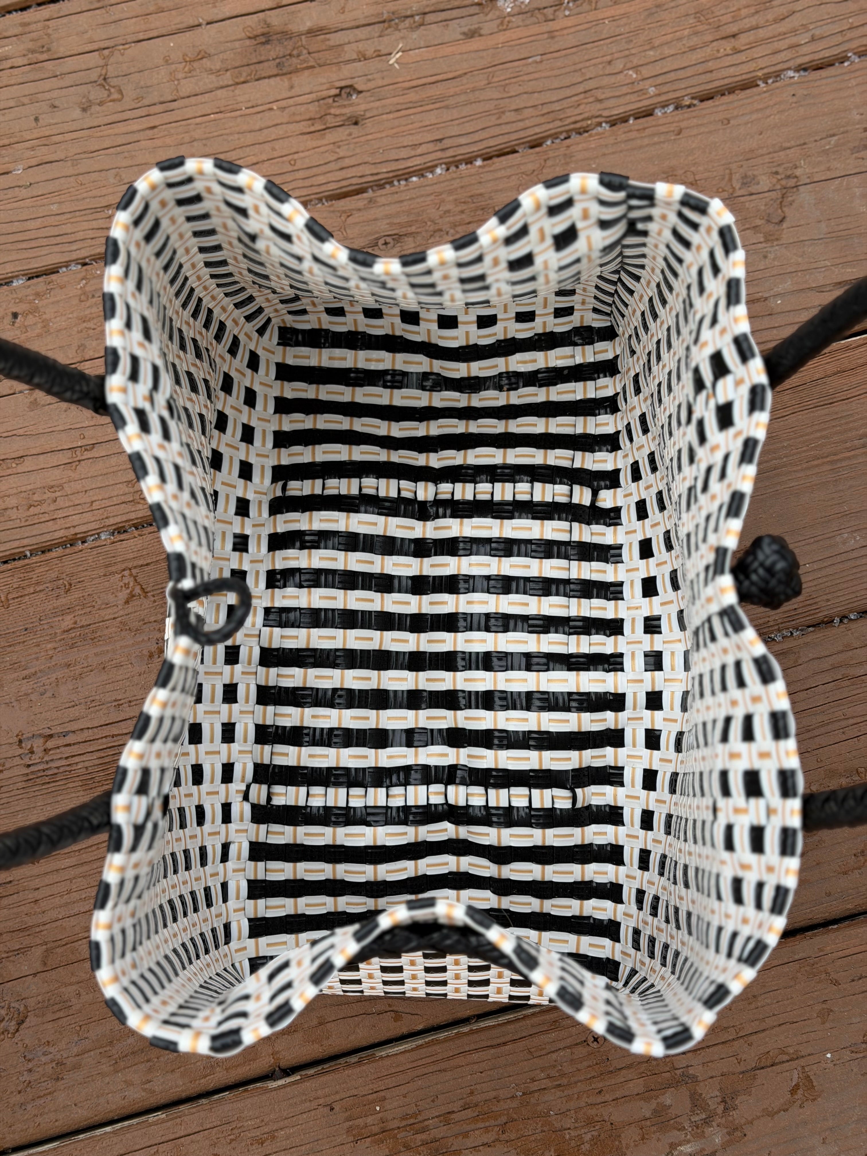 Champorado Luxe | Handwoven Recycled Tote
