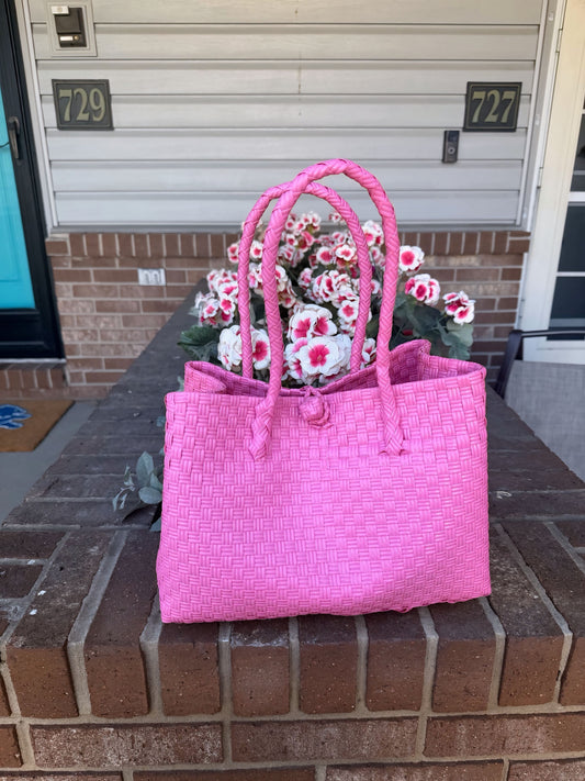 Purse made from recycled materials, waterproof, and handwoven ￼